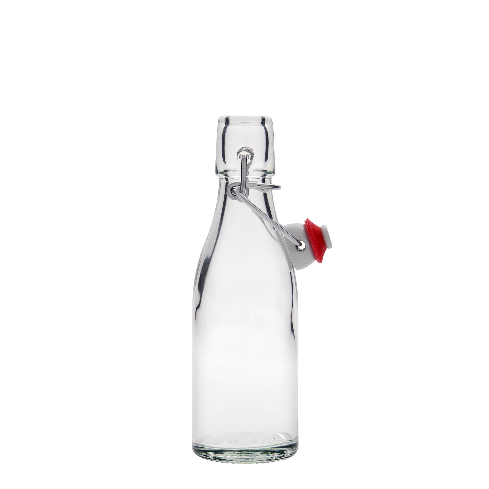 Bottiglia di vetro da 200 ml 'Paul', bocca: chiusura a leva Bottiglia di vetro da 200 ml 'Paul', bocca: chiusura a leva