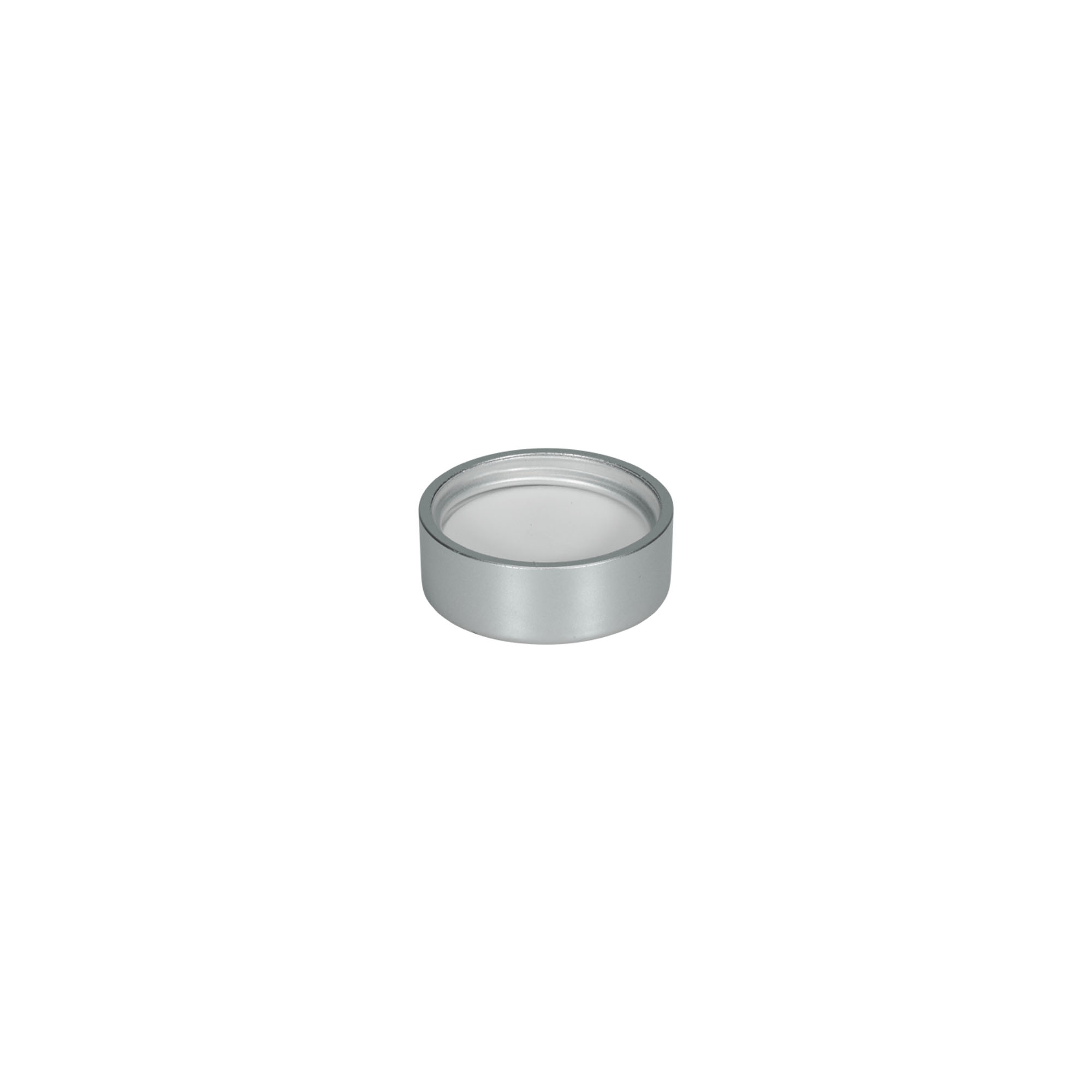 Chiusura a vite, plastica ABS, argento opaco, per bocca: GPI 33/400