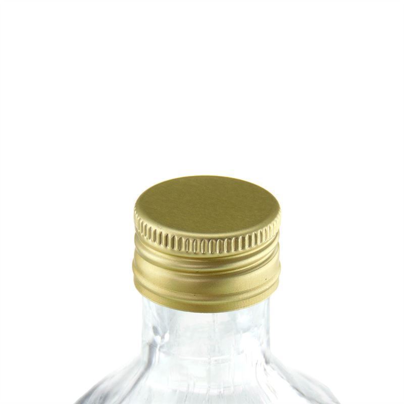 Tappo a vite, metallo, oro, per bocca: PP 22 Tappo a vite, metallo, oro, per bocca: PP 22