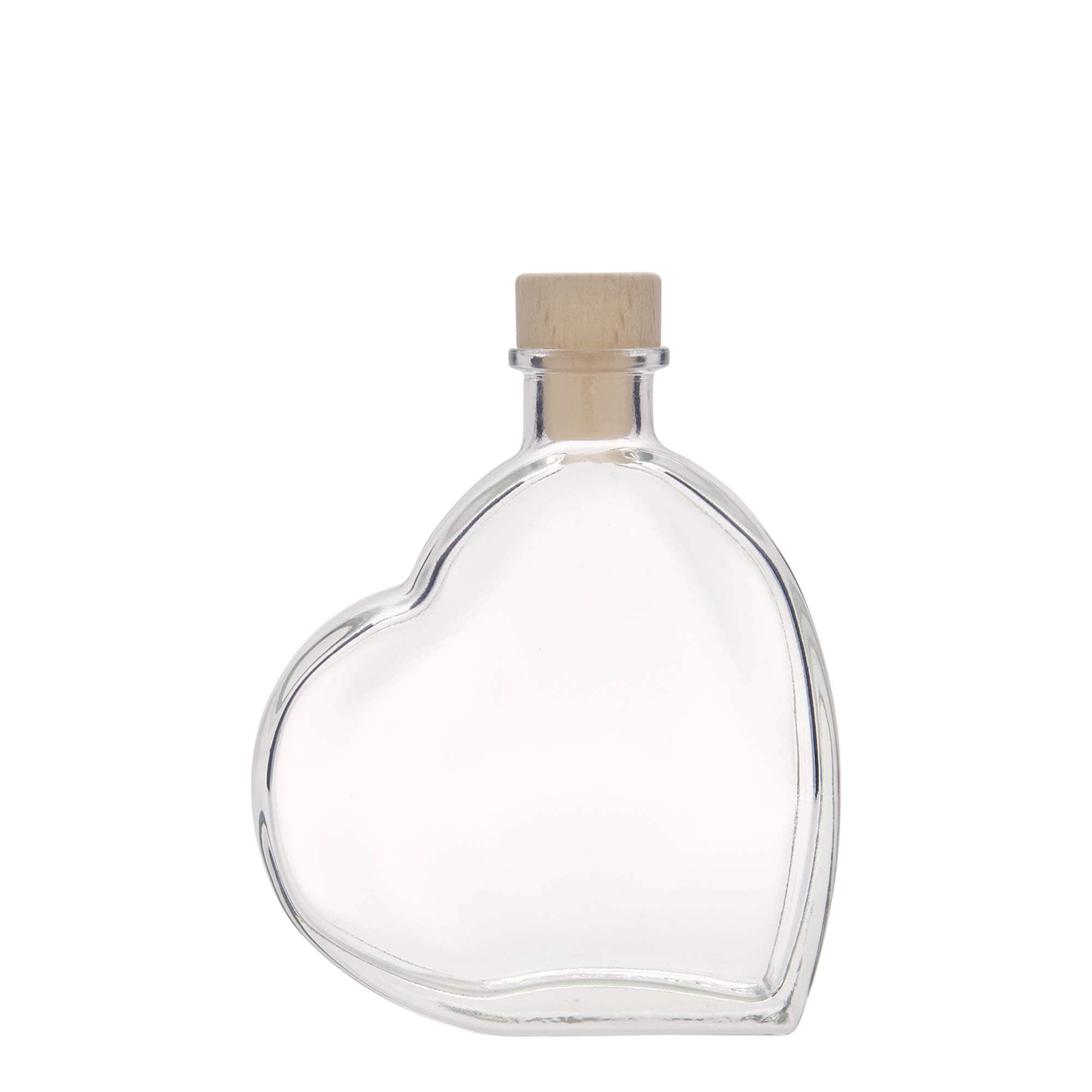 Bottiglia di vetro da 200 ml 'Passion', bocca: sughero
