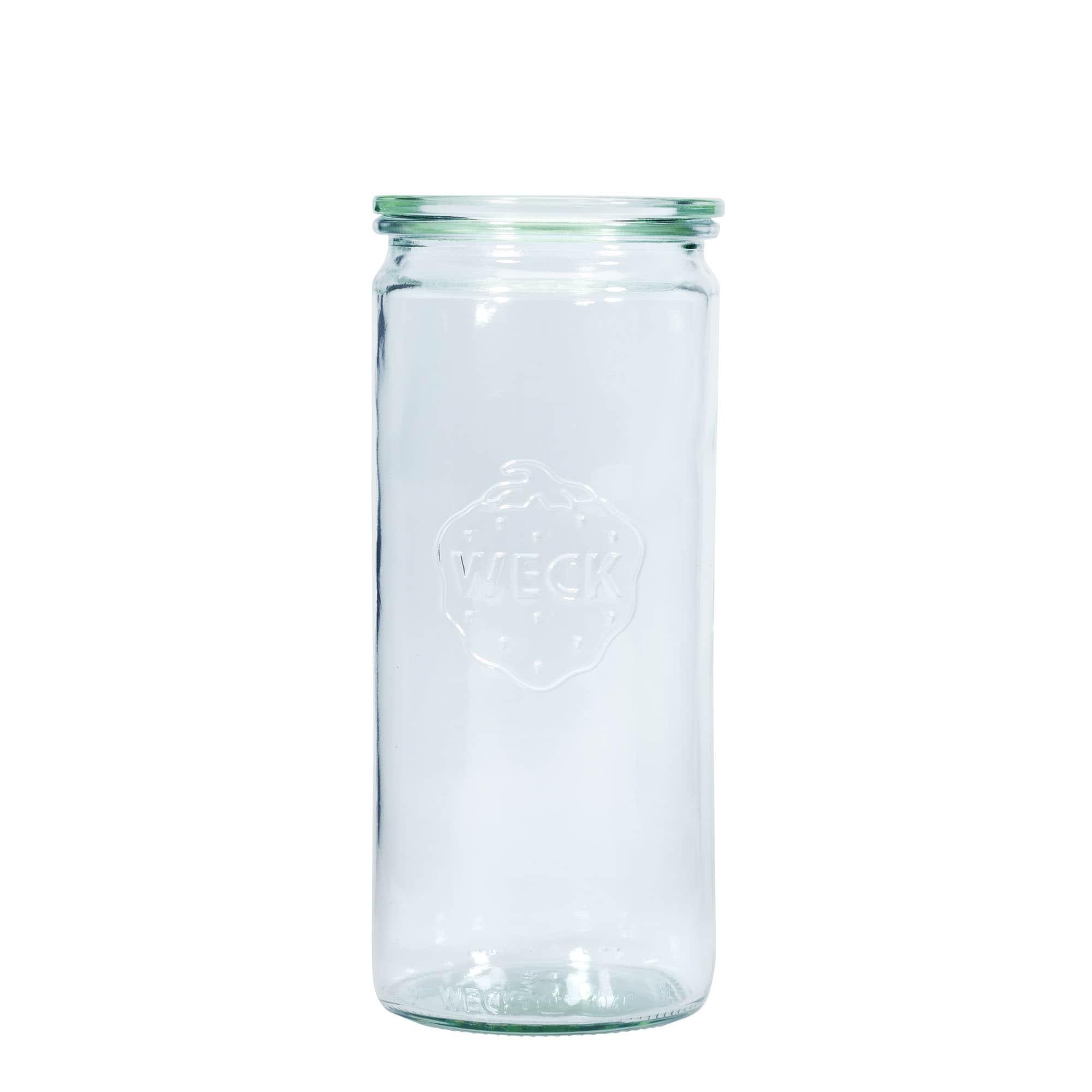 1.040 ml Vasetto WECK Cilindro, vetro, imboccatura: bordo rotondo