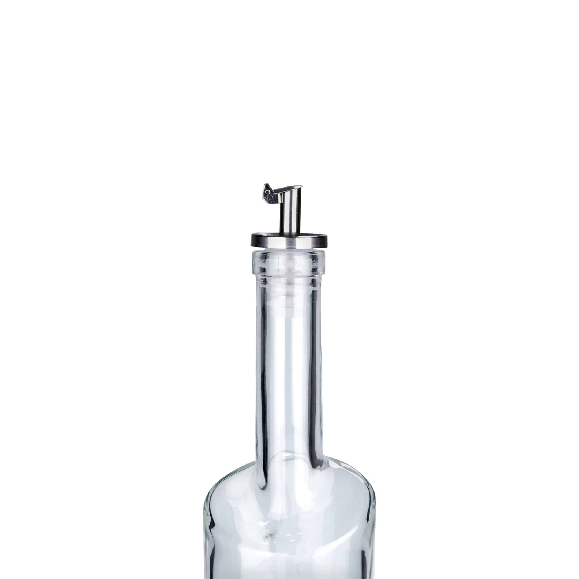 Tappo versatore Inox aceto, acciaio inossidabile, argento