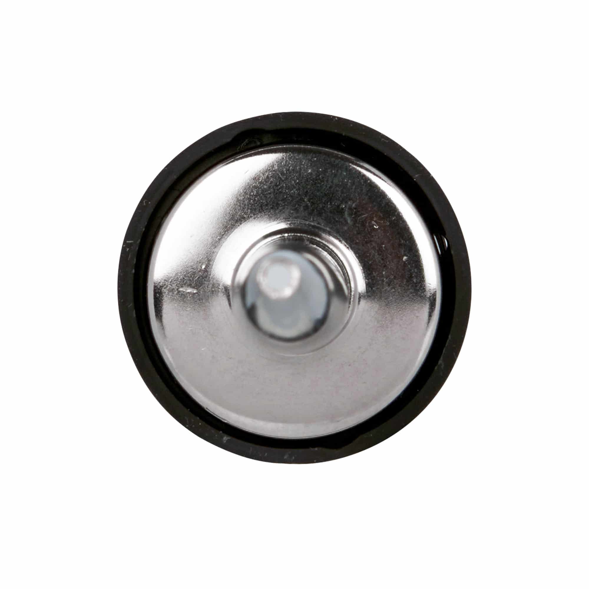 Tappo versatore Inox con colletto in velluto, acciaio inossidabile, argento