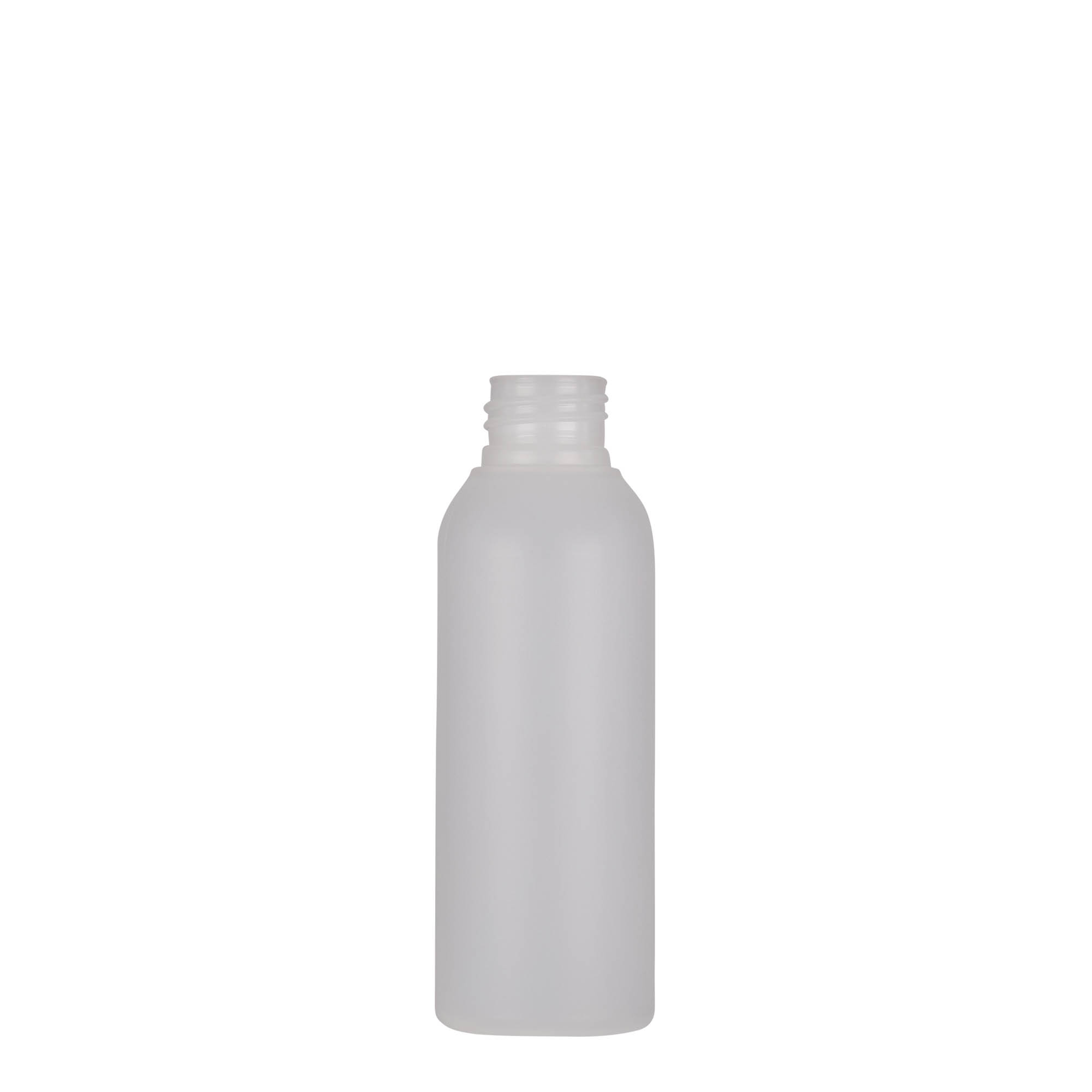 Bottiglia in plastica da 100 ml 'Tuffy', HDPE, naturale, bocca: 24/410 Bottiglia in plastica da 100 ml 'Tuffy', HDPE, naturale, bocca: 24/410