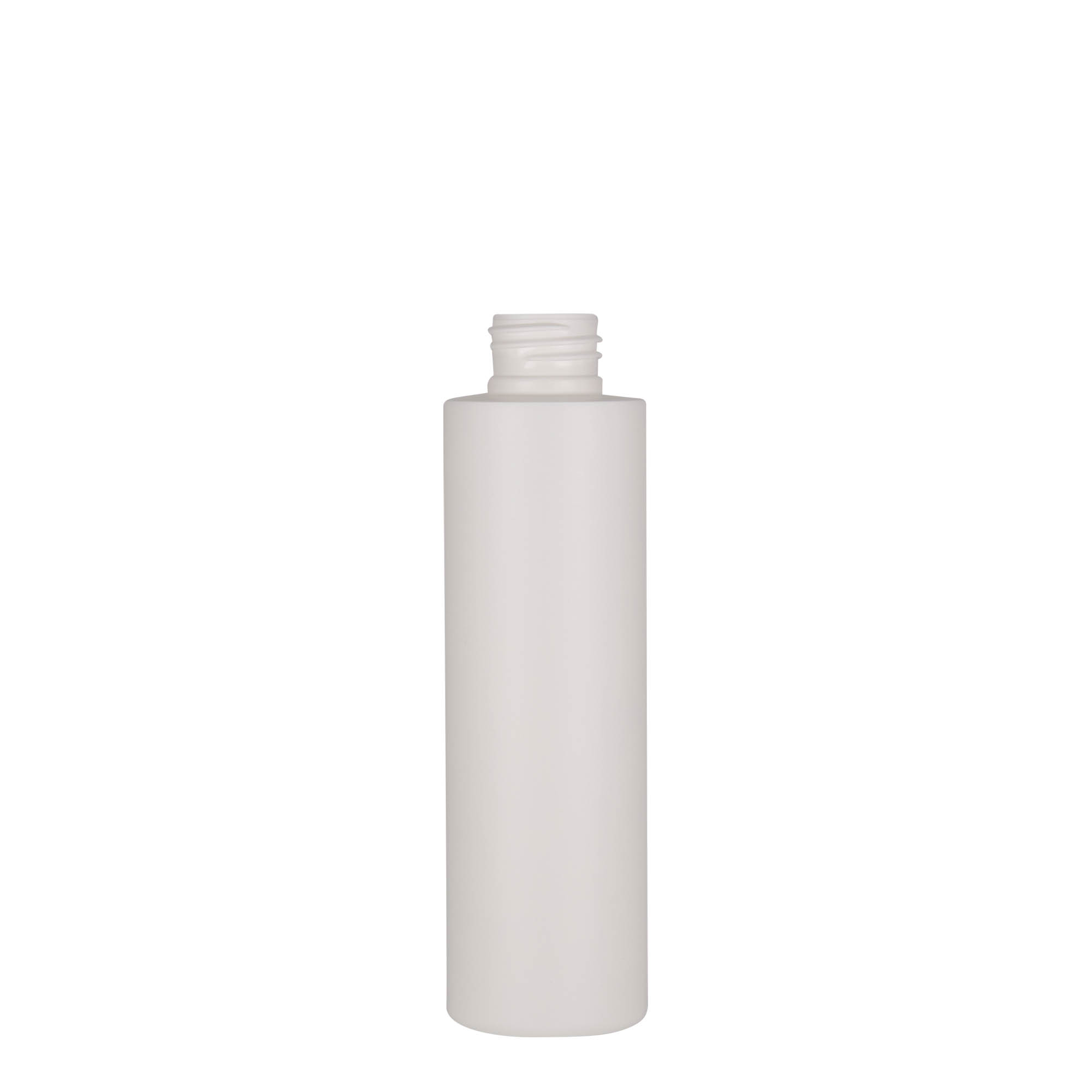 Bottiglia in plastica da 150 ml 'Pipe', HDPE, bianca, bocca: 24/410 Bottiglia in plastica da 150 ml 'Pipe', HDPE, bianca, bocca: 24/410