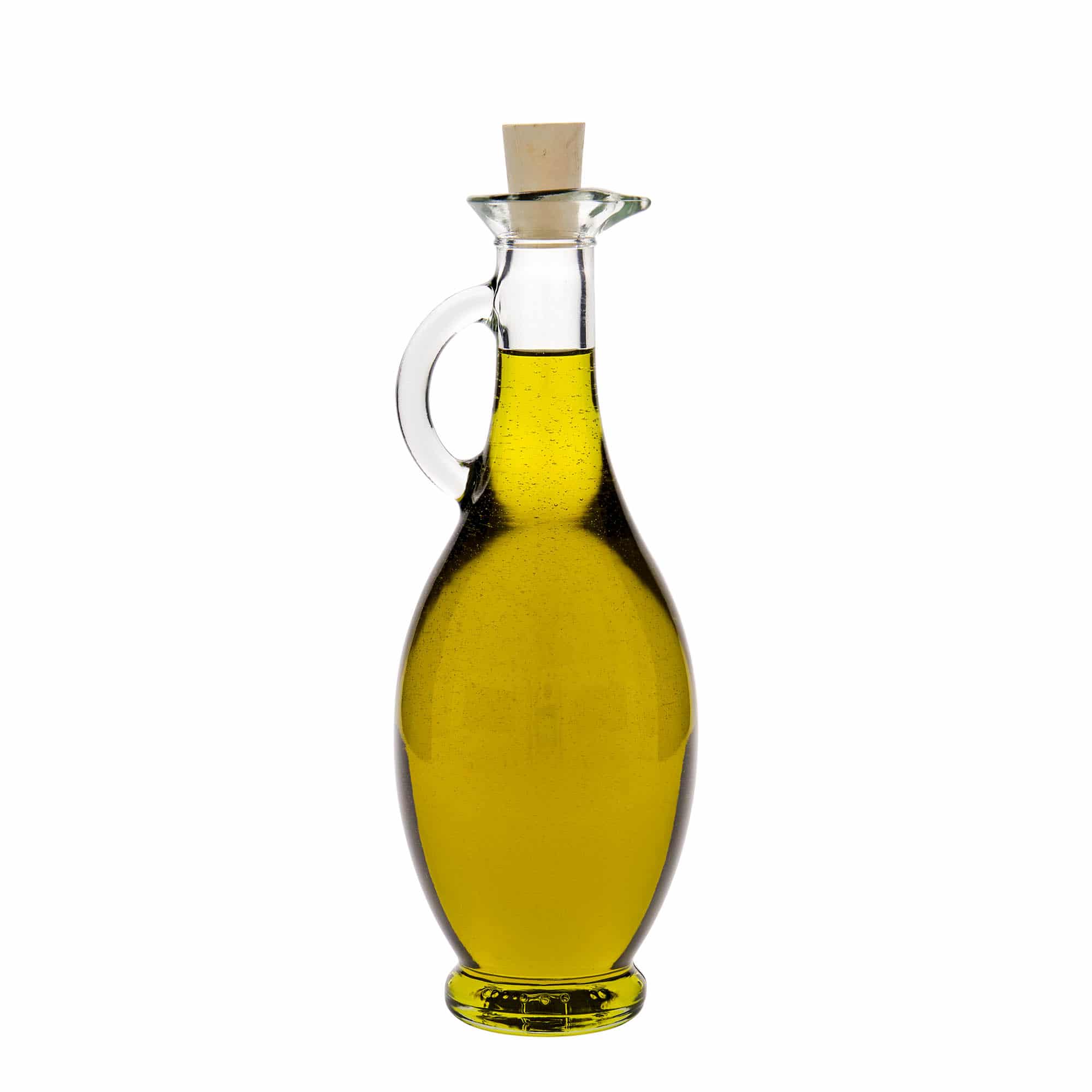 500 ml Bottiglia olio/aceto 'Egizia', vetro, imboccatura: fascetta