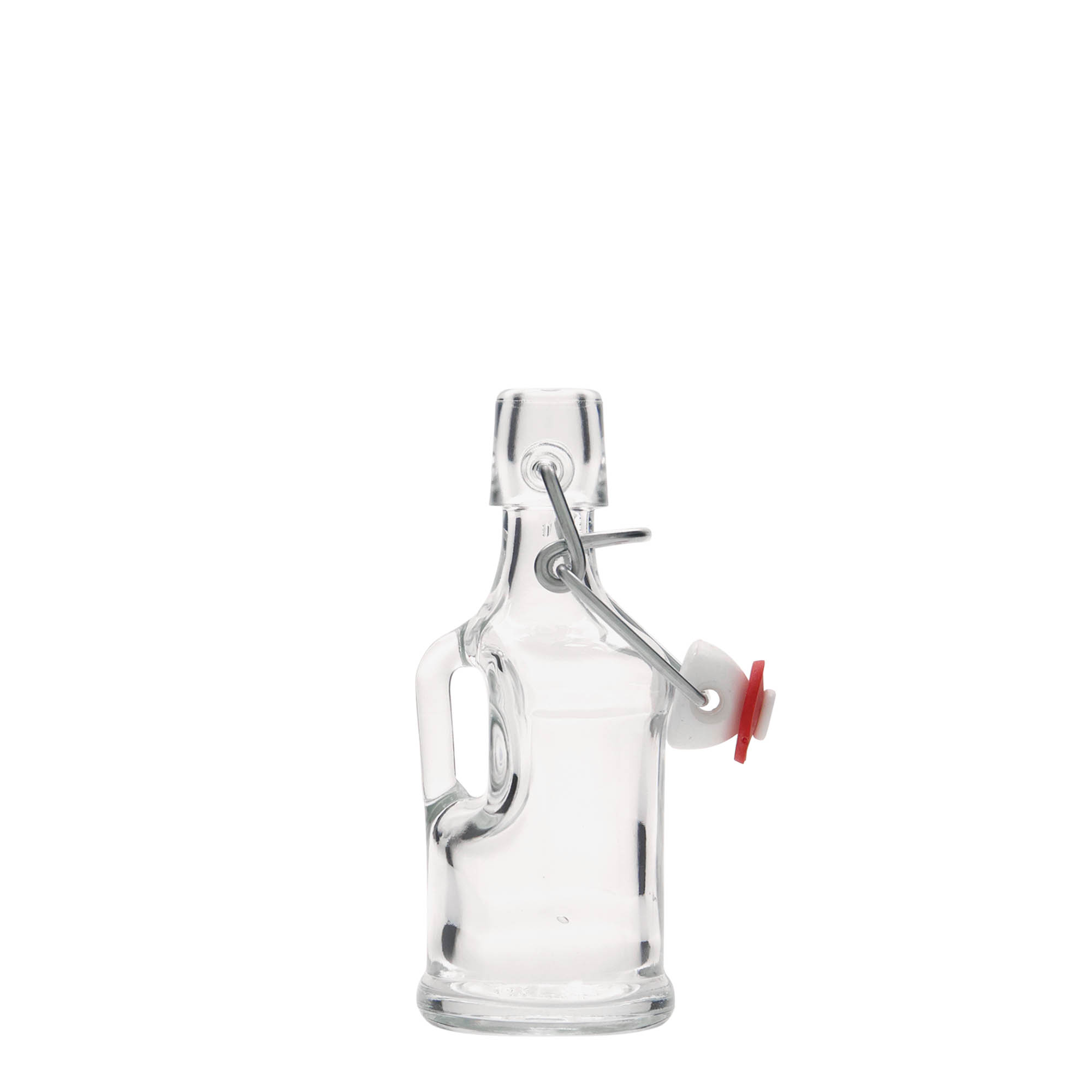 Bottiglia di vetro da 40 ml 'Classica', bocca: chiusura a gancio Bottiglia di vetro da 40 ml 'Classica', bocca: chiusura a gancio