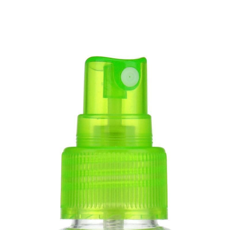 Tappo a vite con nebulizzatore spray, plastica PP, verde, per imboccatura: GPI 24/410