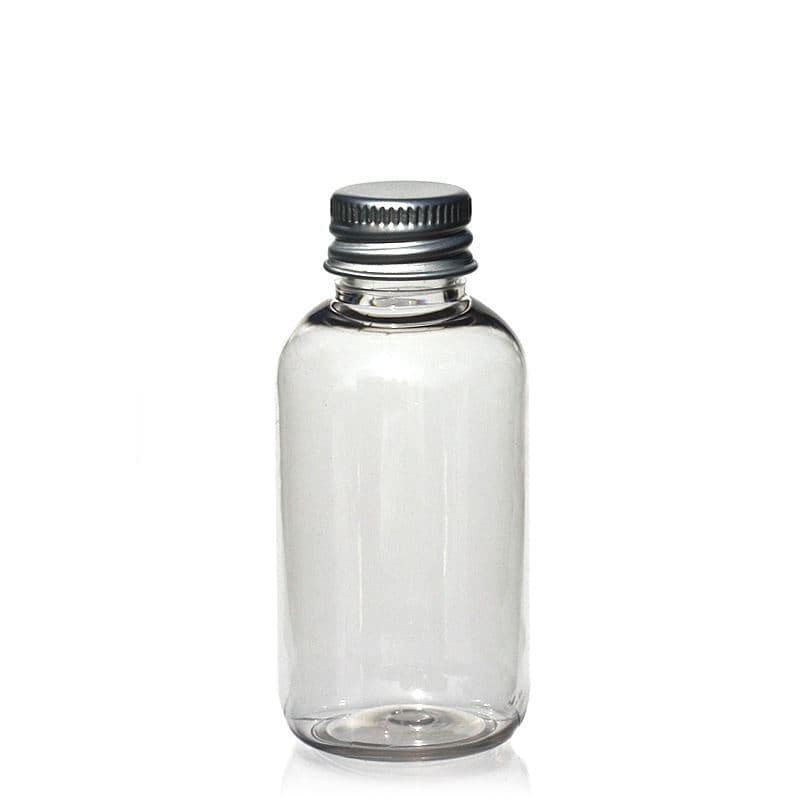 50 ml Bottiglia PET 'Boston', plastica, imboccatura: GPI 20/410