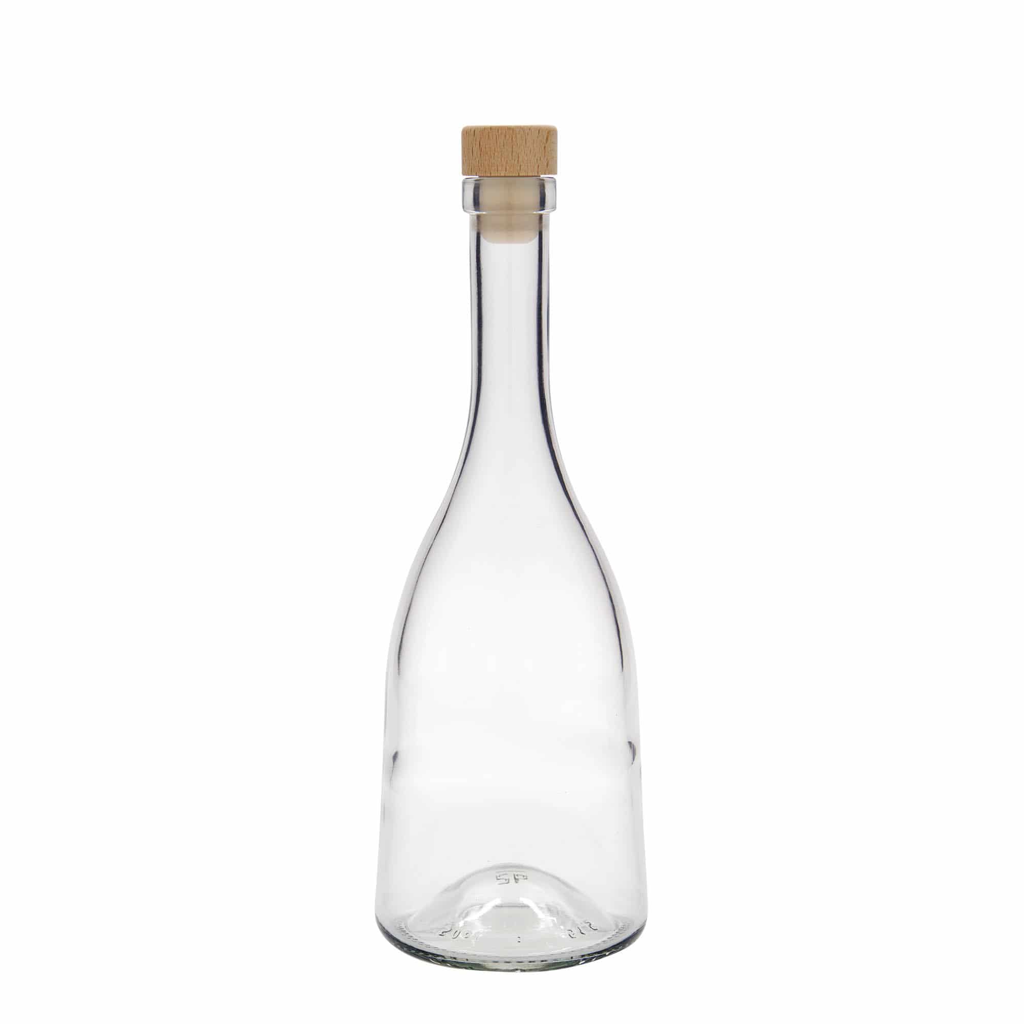 500 ml Bottiglia di vetro 'Rustica', imboccatura: fascetta