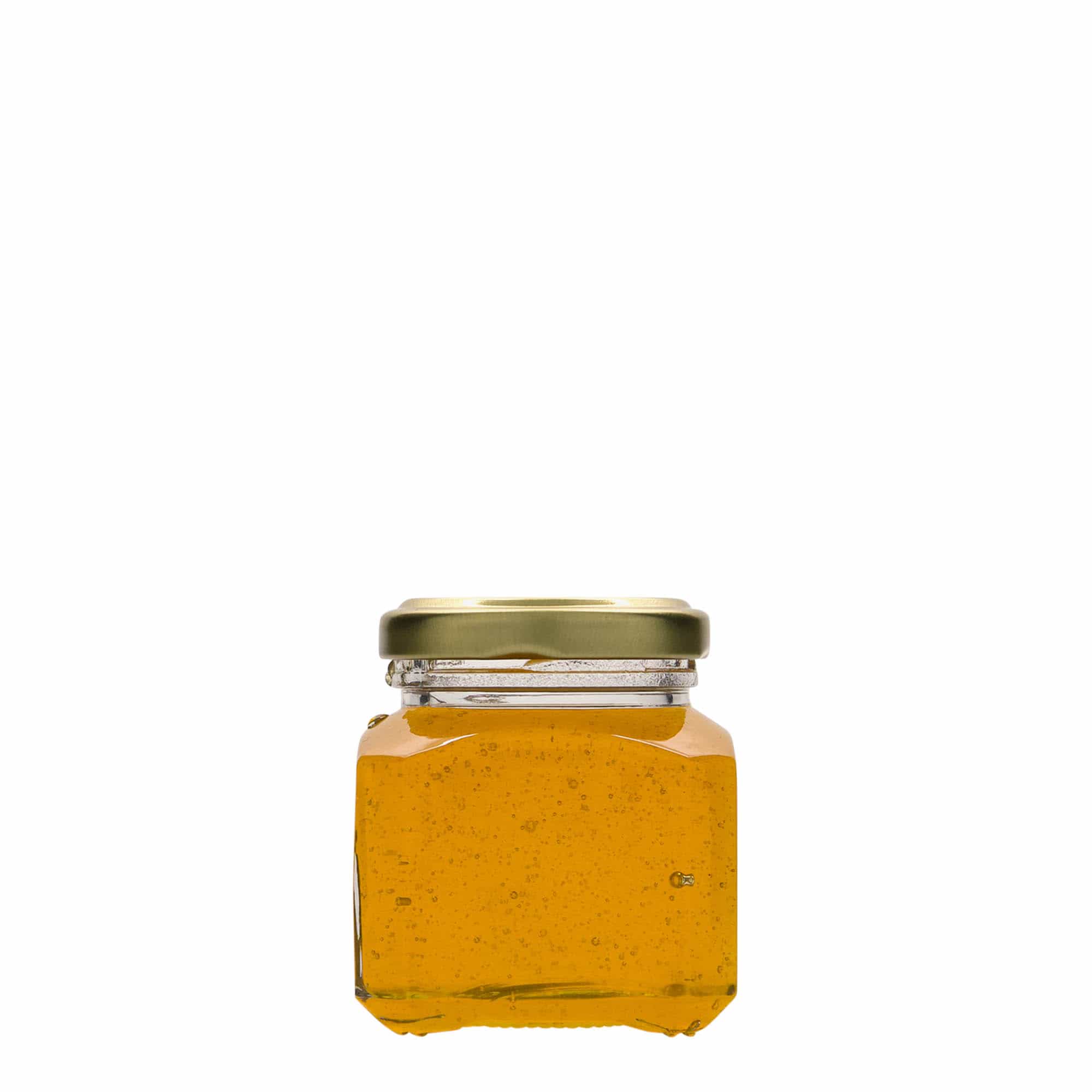 106 ml barattolo quadrato 'Milano', bocca: Twist-Off (TO 48)