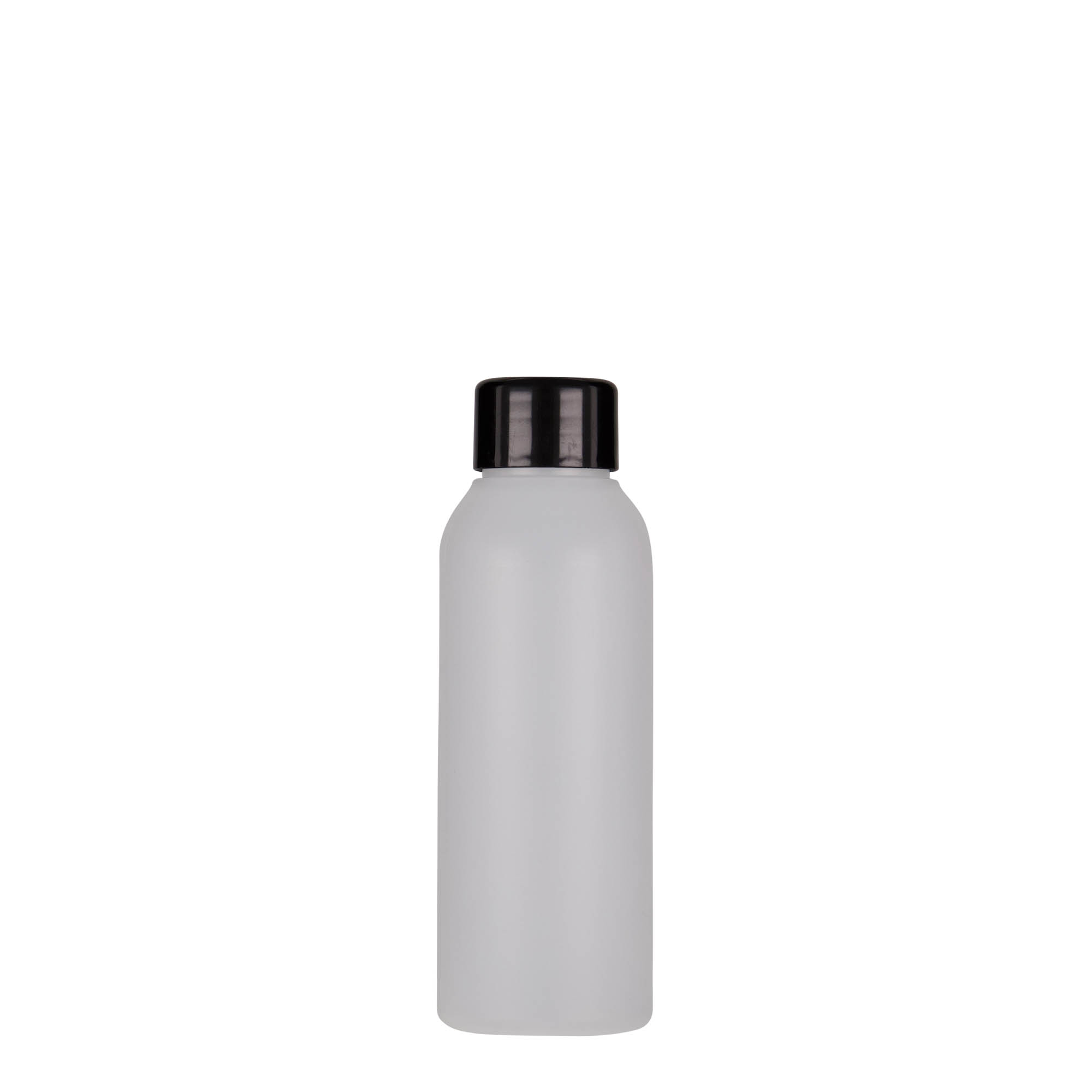 Bottiglia in plastica da 100 ml 'Tuffy', HDPE, naturale, bocca: 24/410 Bottiglia in plastica da 100 ml 'Tuffy', HDPE, naturale, bocca: 24/410