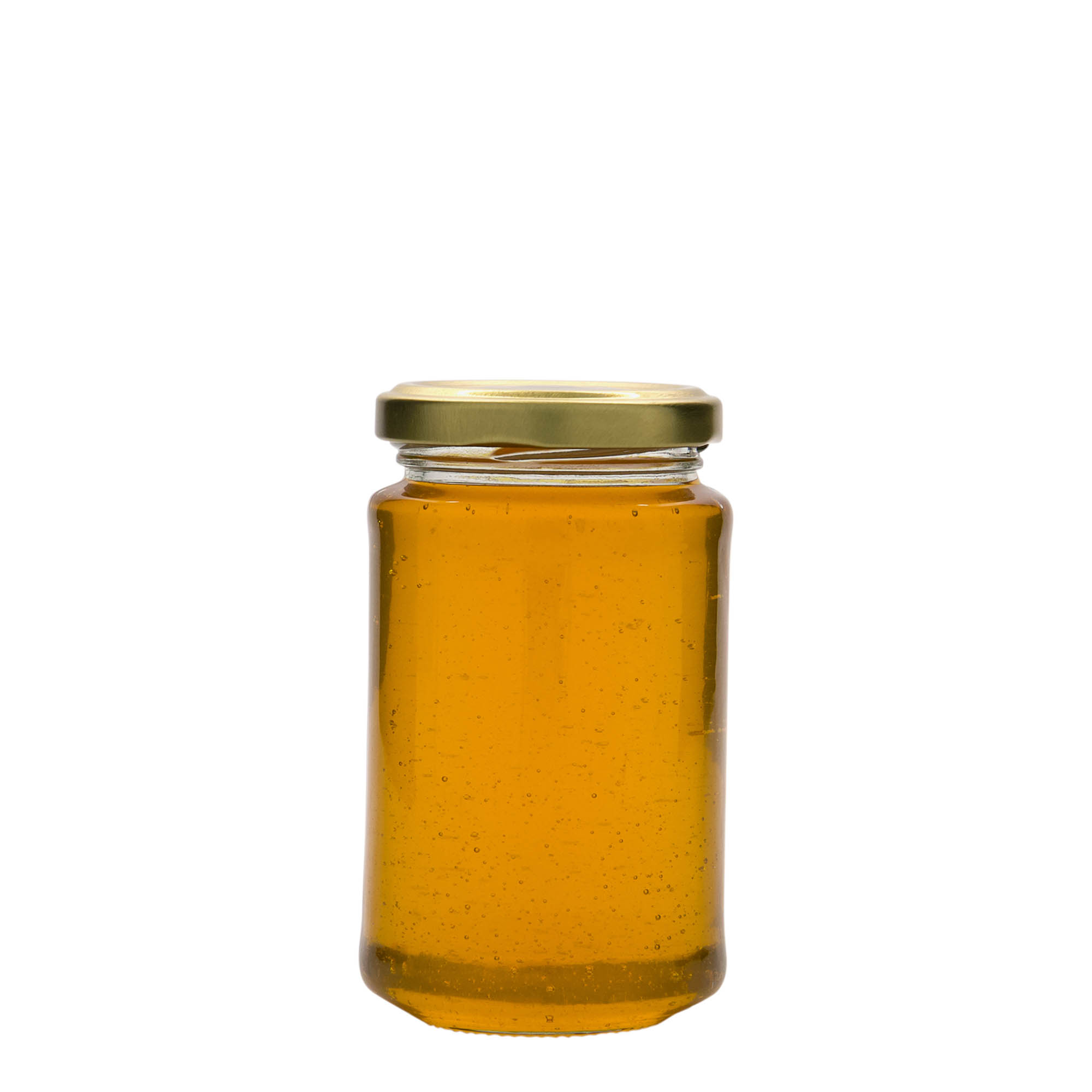 Vaso rotondo alto da 250 ml, apertura: Twist-Off (TO 58)
