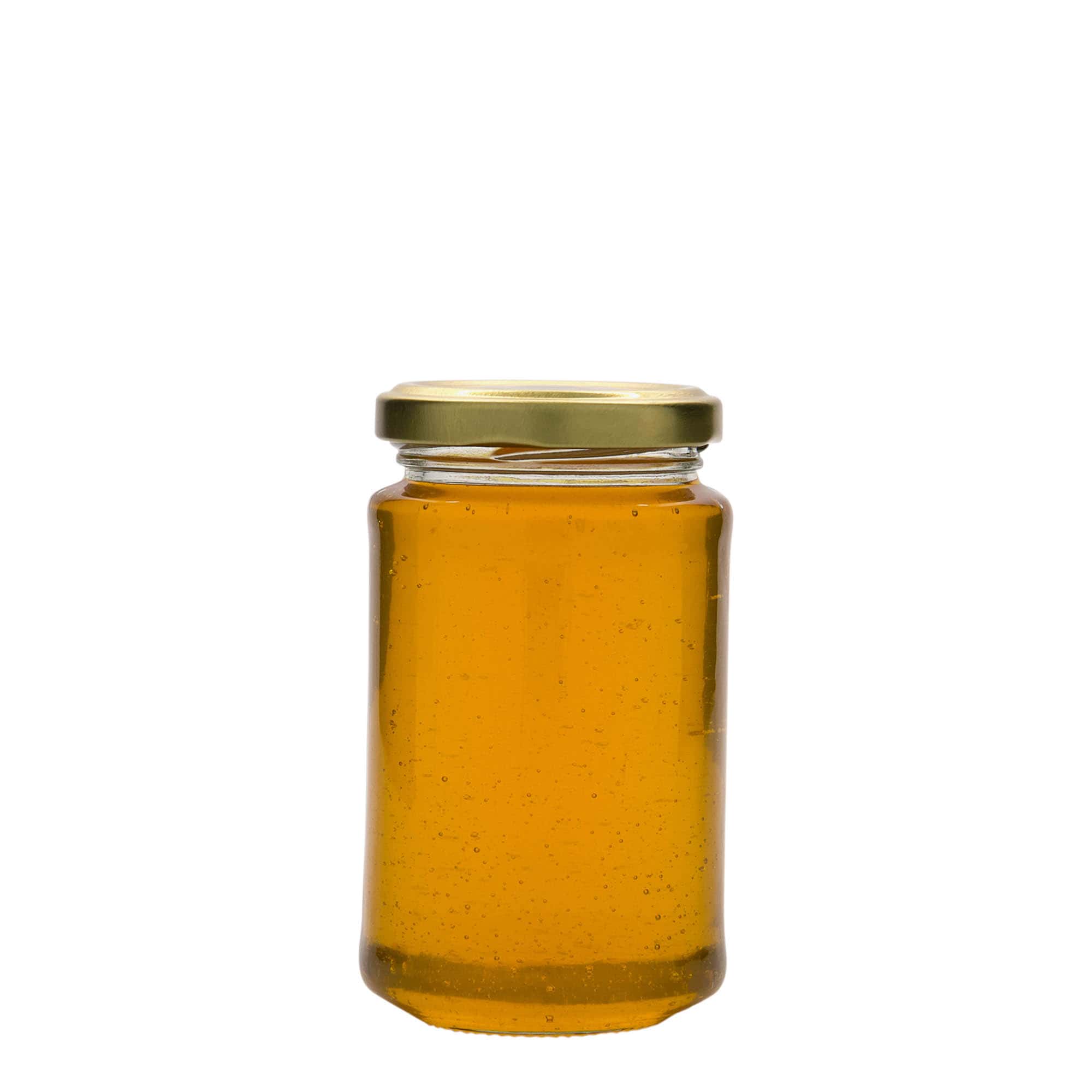 Vaso rotondo alto da 250 ml, apertura: Twist-Off (TO 58)