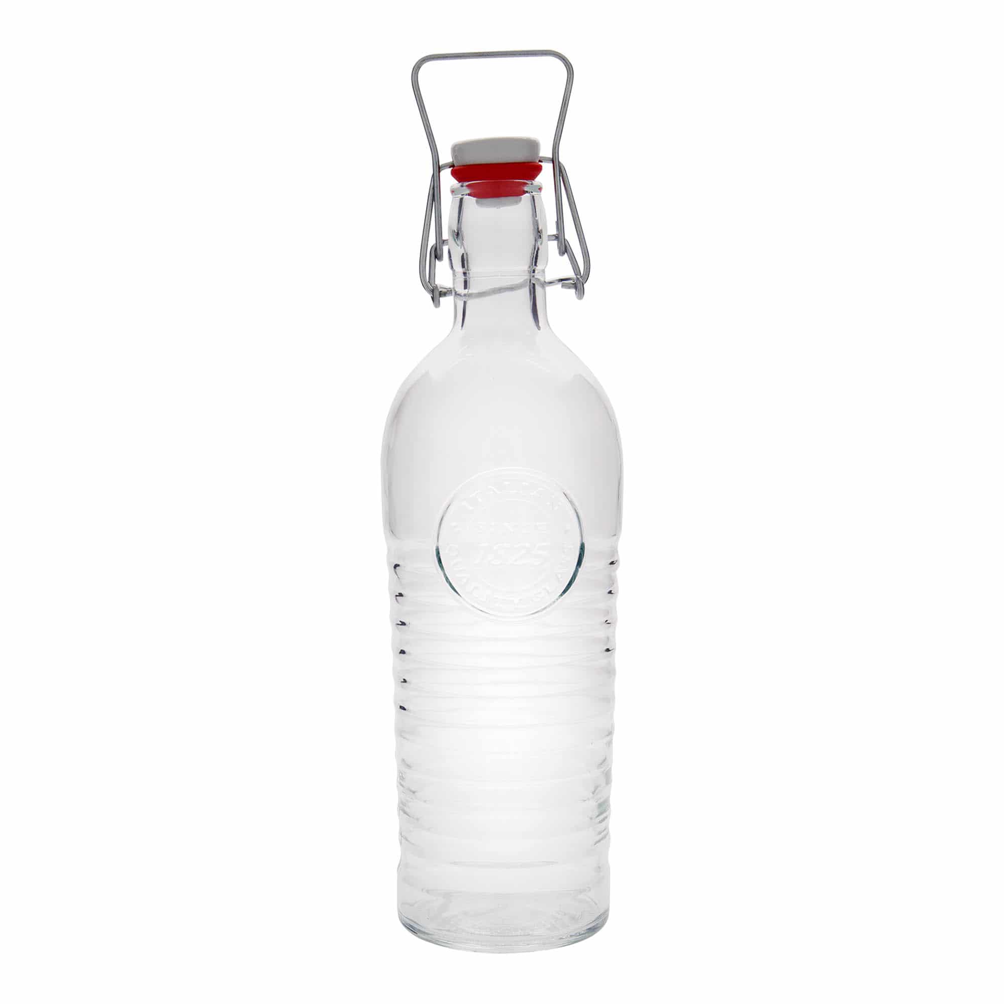 1200 ml Bottiglia di vetro 'Officina 1825', imboccatura: tappo meccanico 1200 ml Bottiglia di vetro 'Officina 1825', imboccatura: tappo meccanico