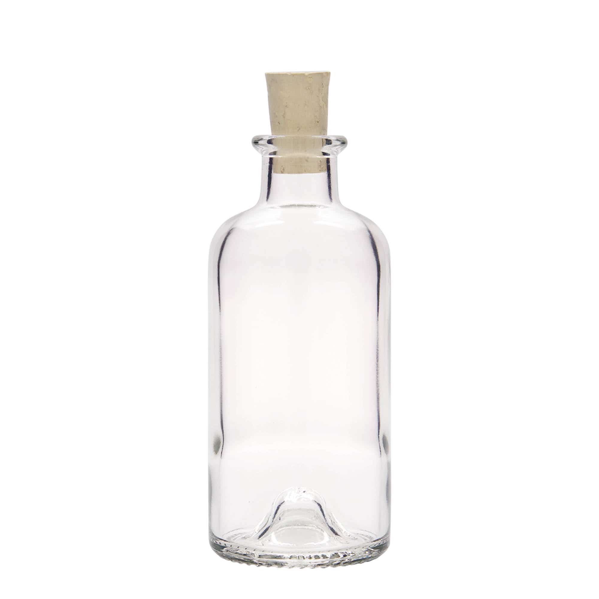 200 ml Bottiglia da farmacia, vetro, imboccatura: fascetta