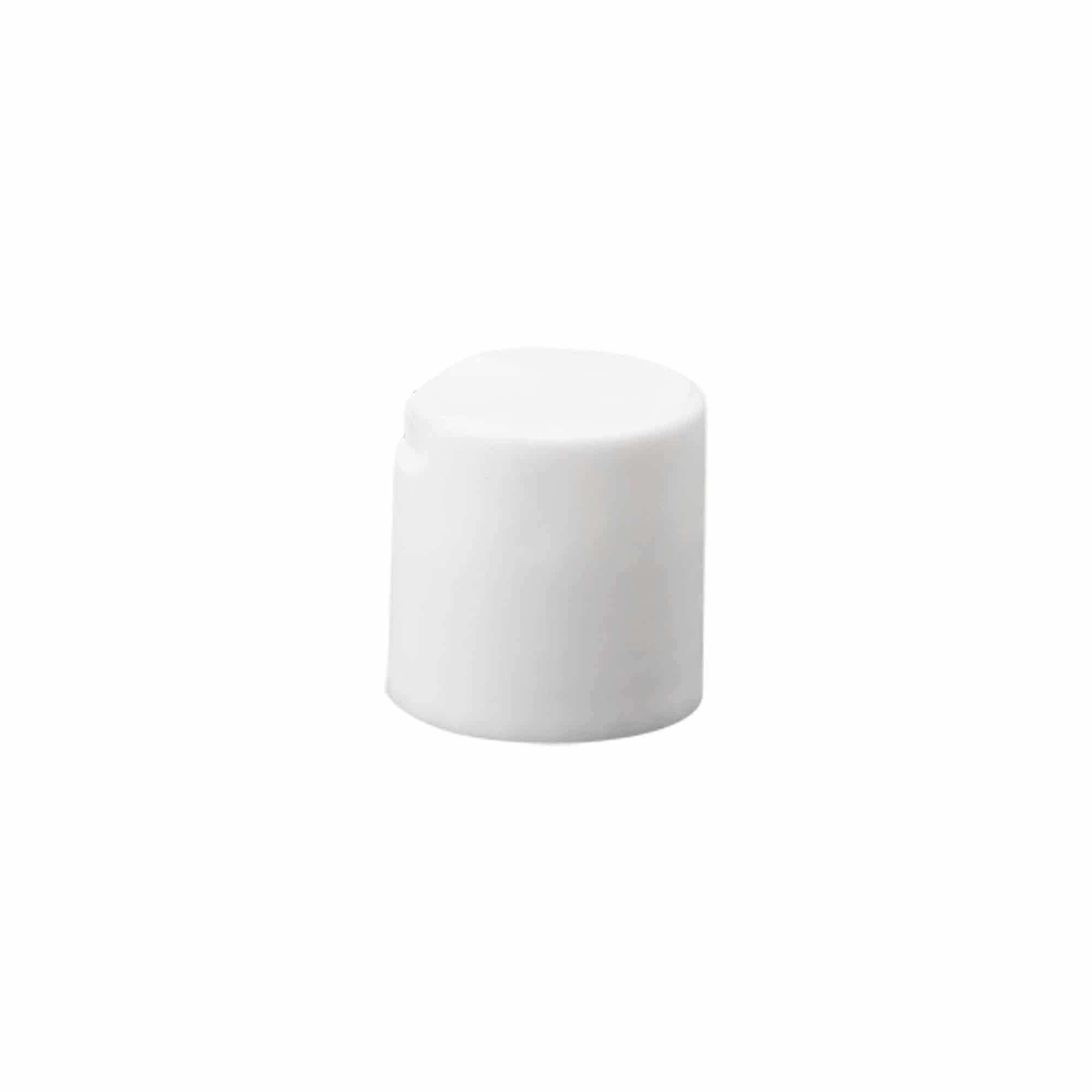 Tappo a vite Disc-Top, plastica PP, bianco, per imboccatura: 24/410 Tappo a vite Disc-Top, plastica PP, bianco, per imboccatura: 24/410