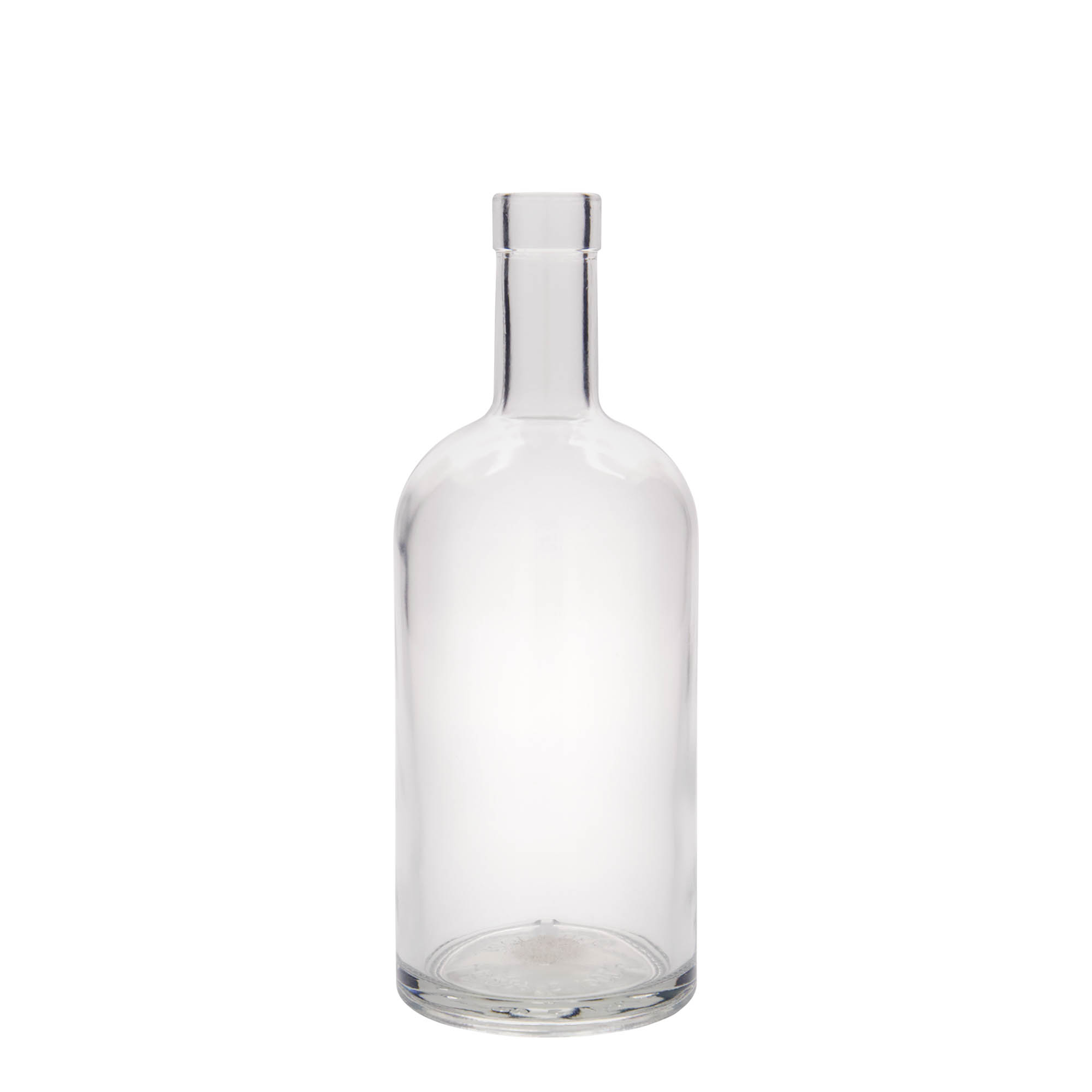 Bottiglia di vetro da 700 ml 'Franco', bocca: tappo di sughero Bottiglia di vetro da 700 ml 'Franco', bocca: tappo di sughero