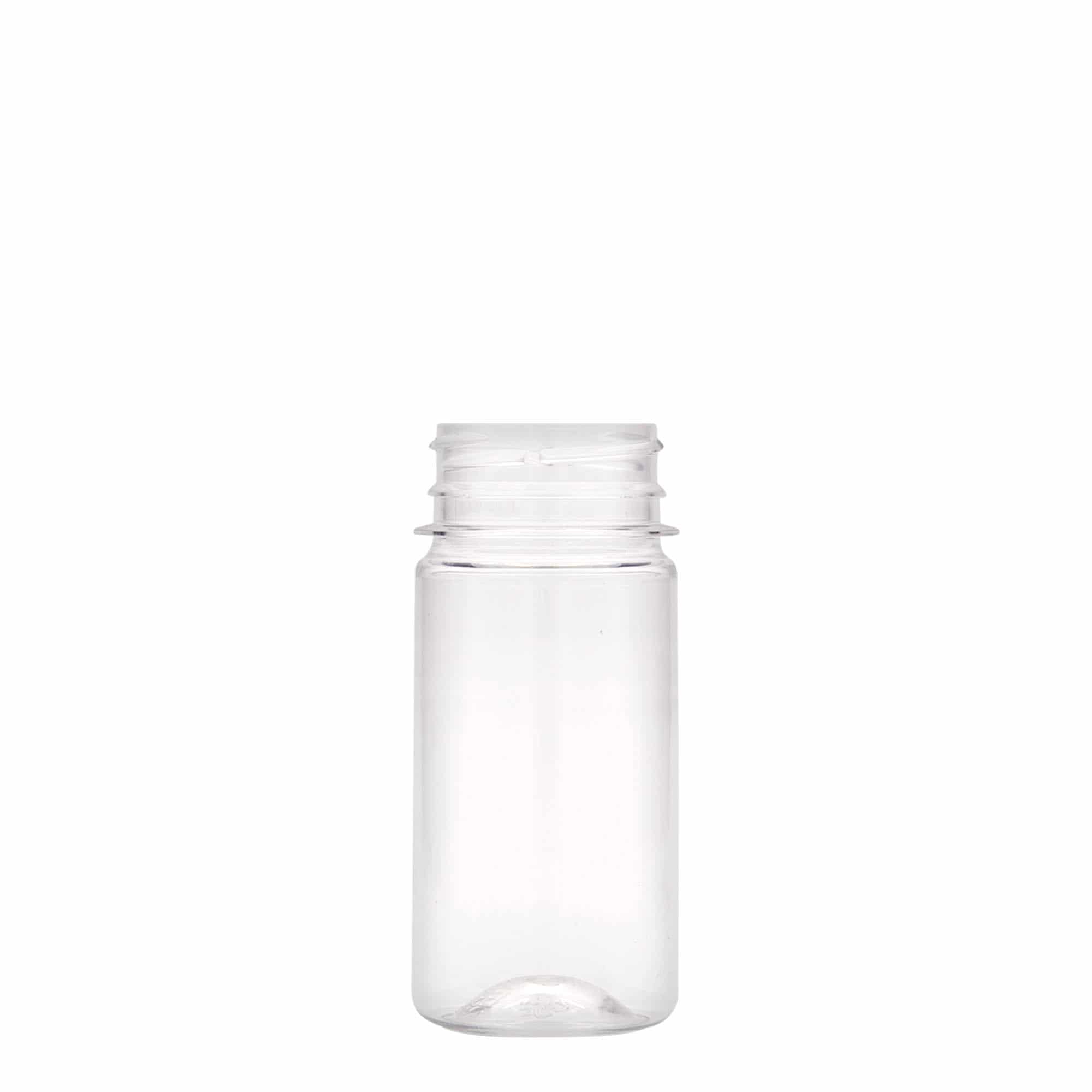 Bottiglia PET da 100 ml 'Everytime', plastica, bocca: 38 mm