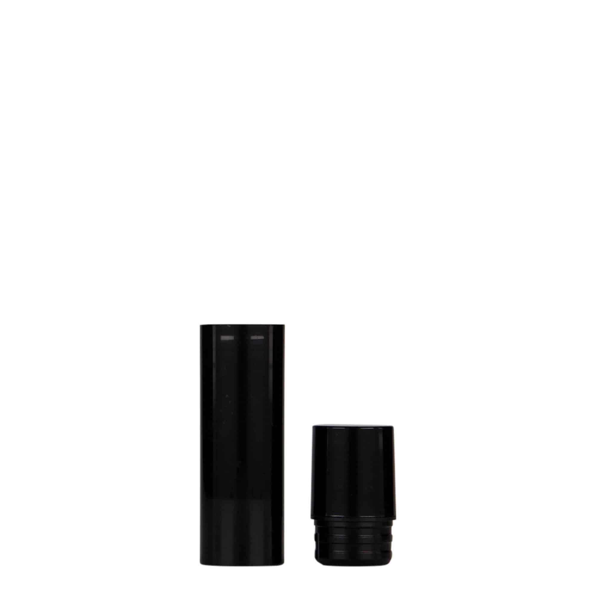 Dispenser Airless 10 ml 'Nano', plastica PP, nero