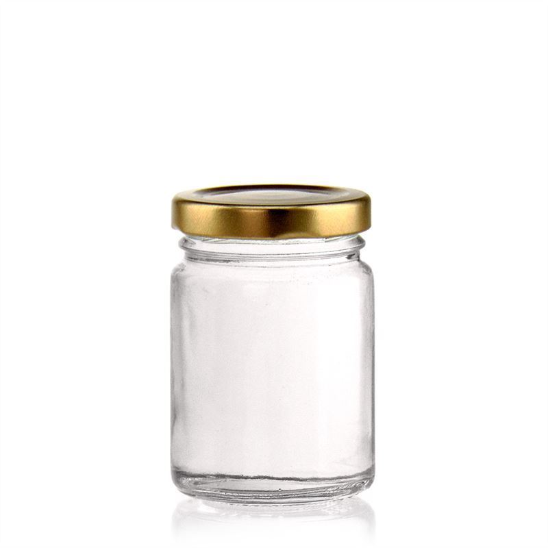 Vaso rotondo alto da 106 ml, bocca: Twist-Off (TO 48) Vaso rotondo alto da 106 ml, bocca: Twist-Off (TO 48)