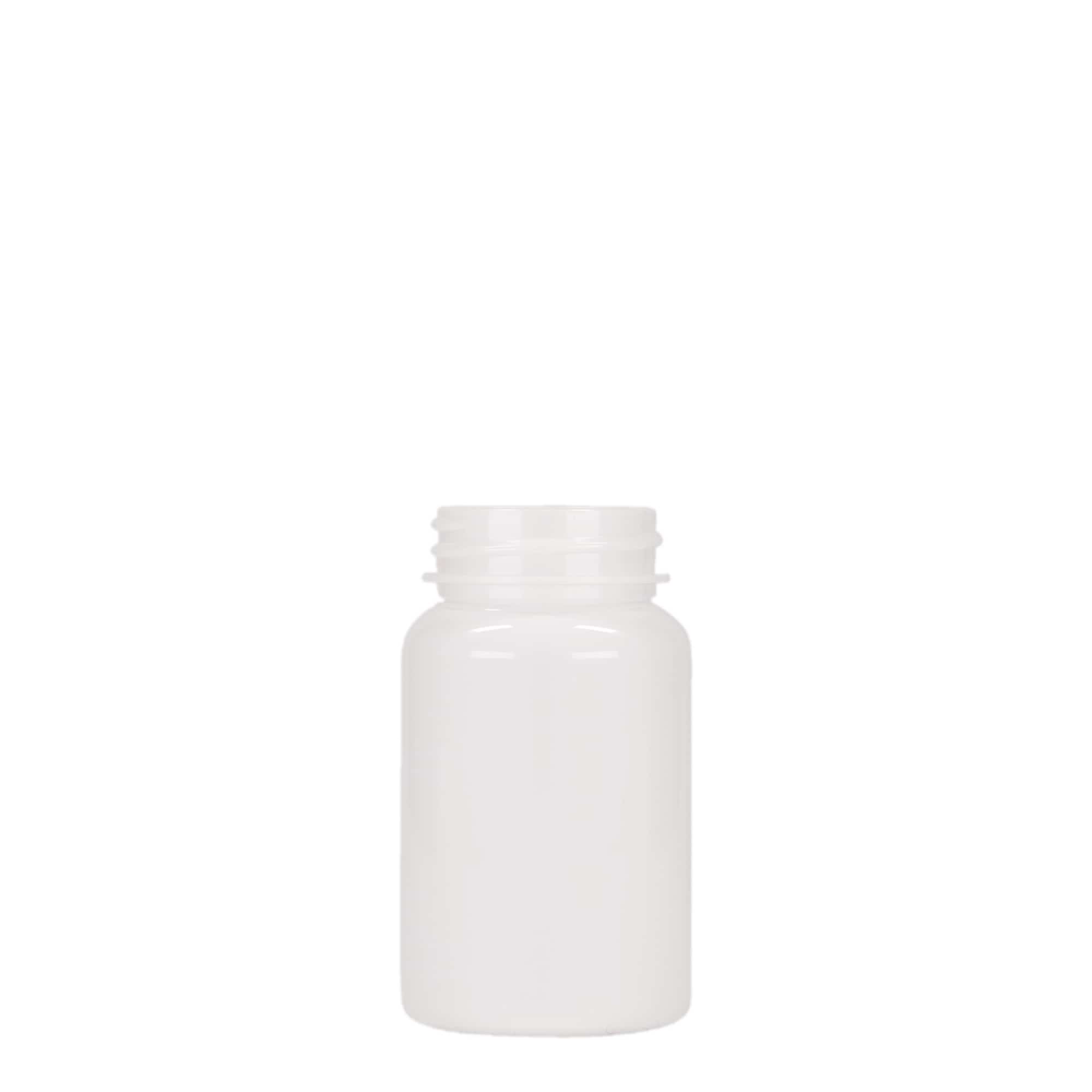 75 ml contenitore PET, plastica, bianco, bocca: 38/400