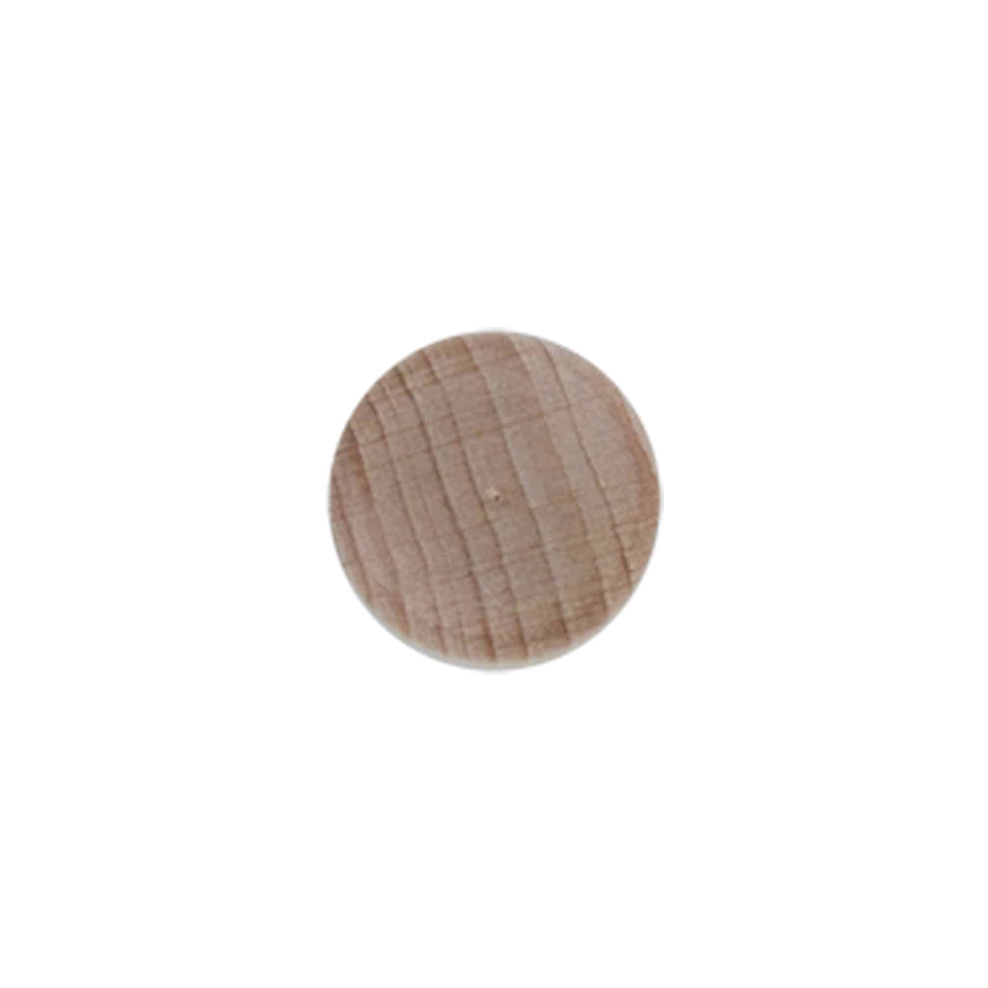 Tappo a fungo 16 mm, legno, per imboccatura: fascetta
