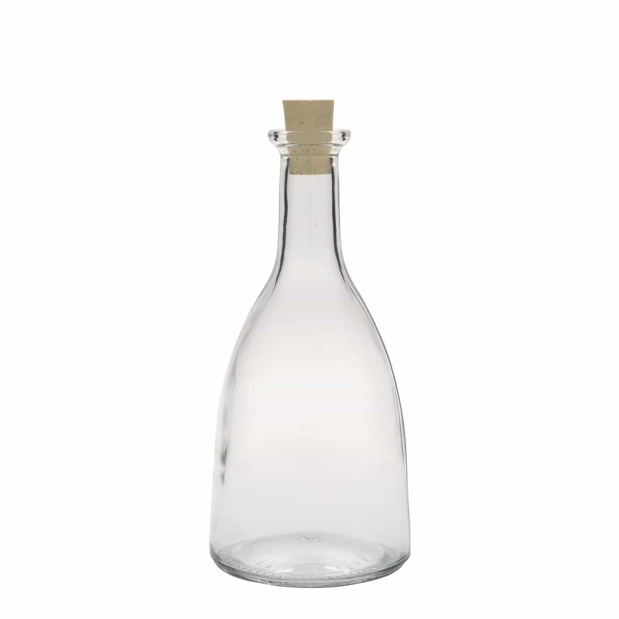 Bottiglia di vetro da 500 ml 'Viola', bocca: tappo in sughero