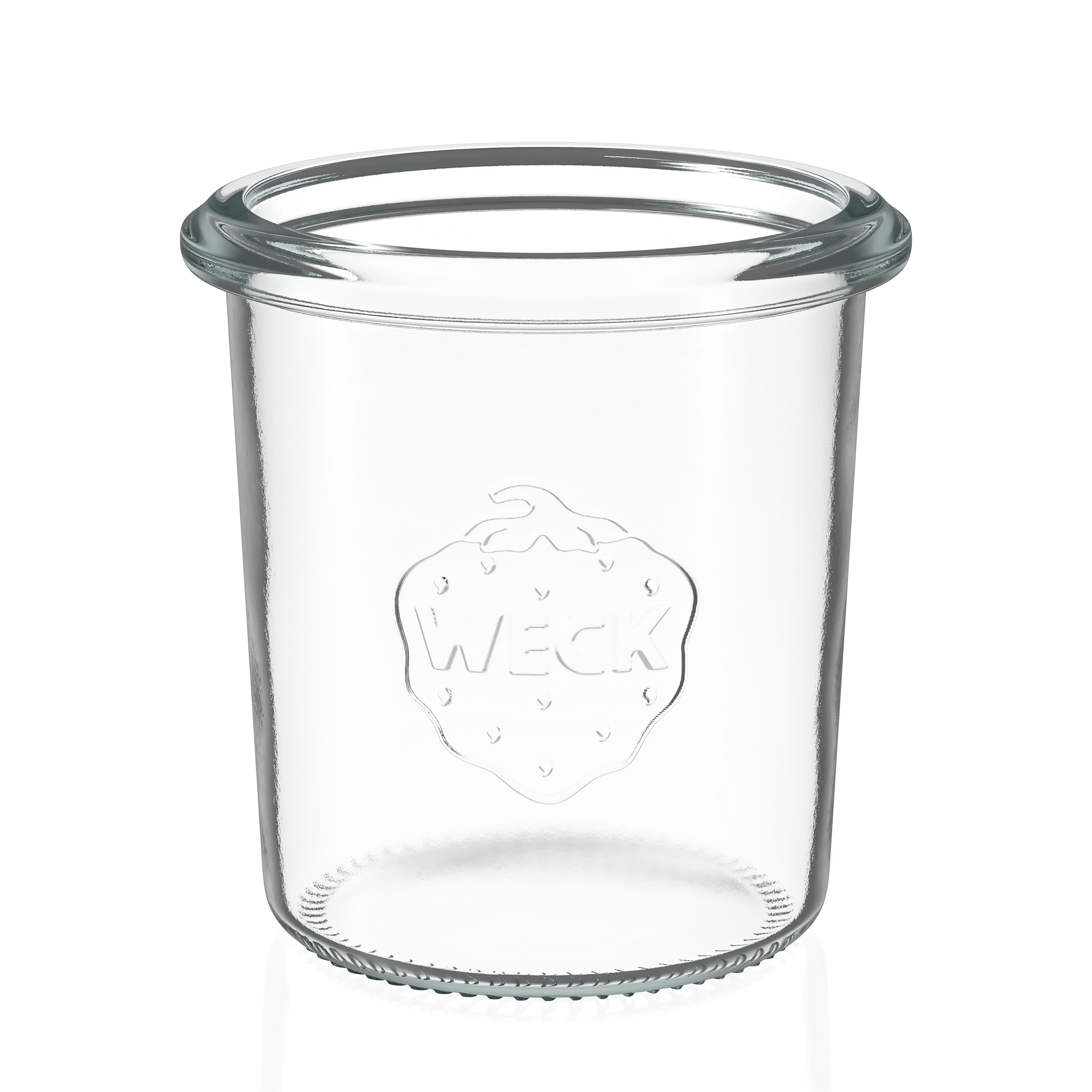 12x 140 ml vaso WECK a bocca larga con coperchio in vetro RR 60
