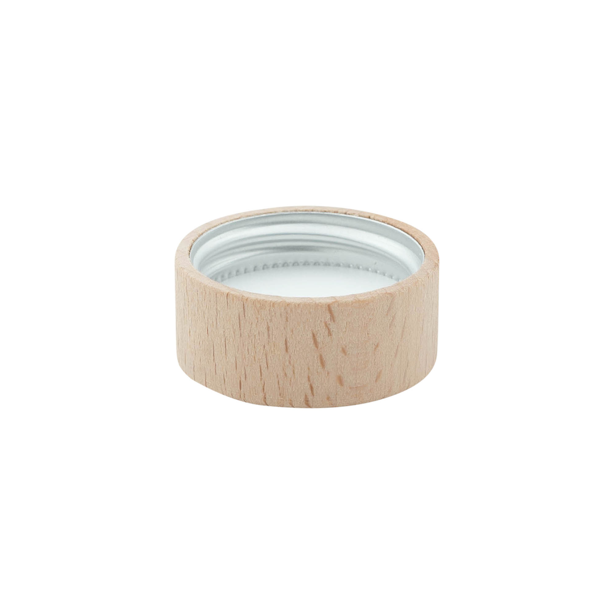 Tappo a vite, legno, beige, per bocca: GPI 33/400 Tappo a vite, legno, beige, per bocca: GPI 33/400
