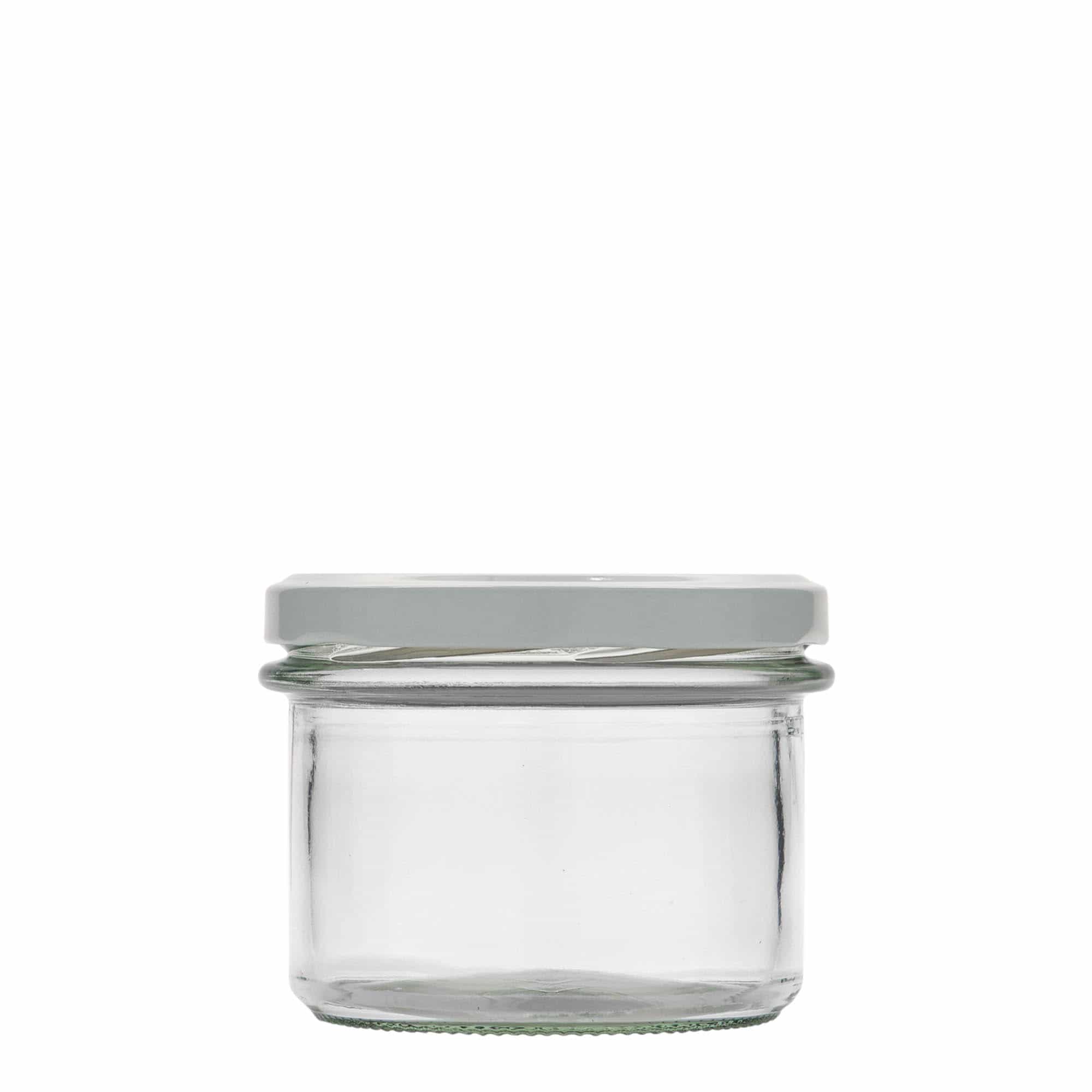 235 ml Vasetto cilindrico, vetro, imboccatura: Twist-Off (TO 82)