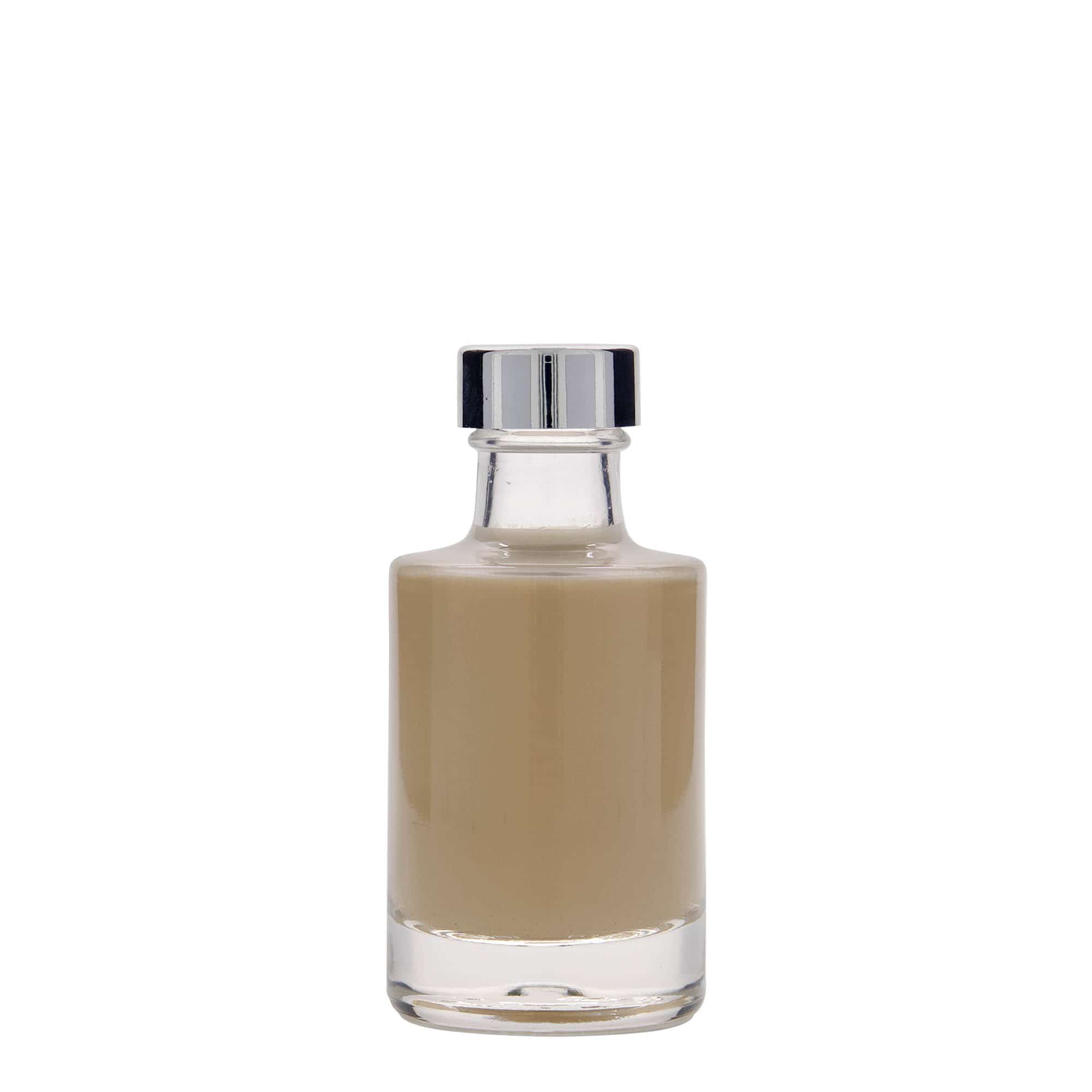 Bottiglia di vetro da 100 ml 'Aventura', bocca: GPI 28 Bottiglia di vetro da 100 ml 'Aventura', bocca: GPI 28