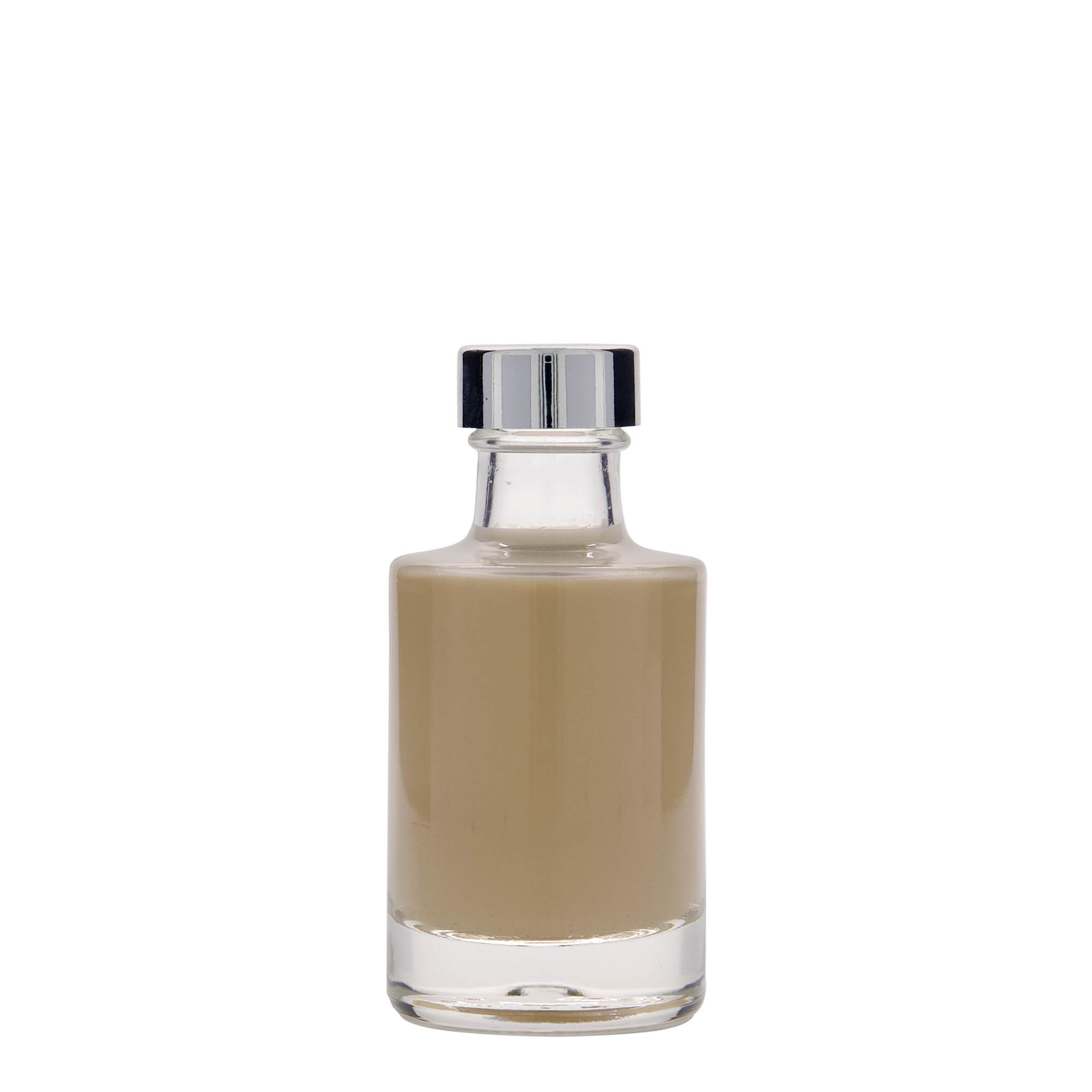 Bottiglia di vetro da 100 ml 'Aventura', bocca: GPI 28 Bottiglia di vetro da 100 ml 'Aventura', bocca: GPI 28