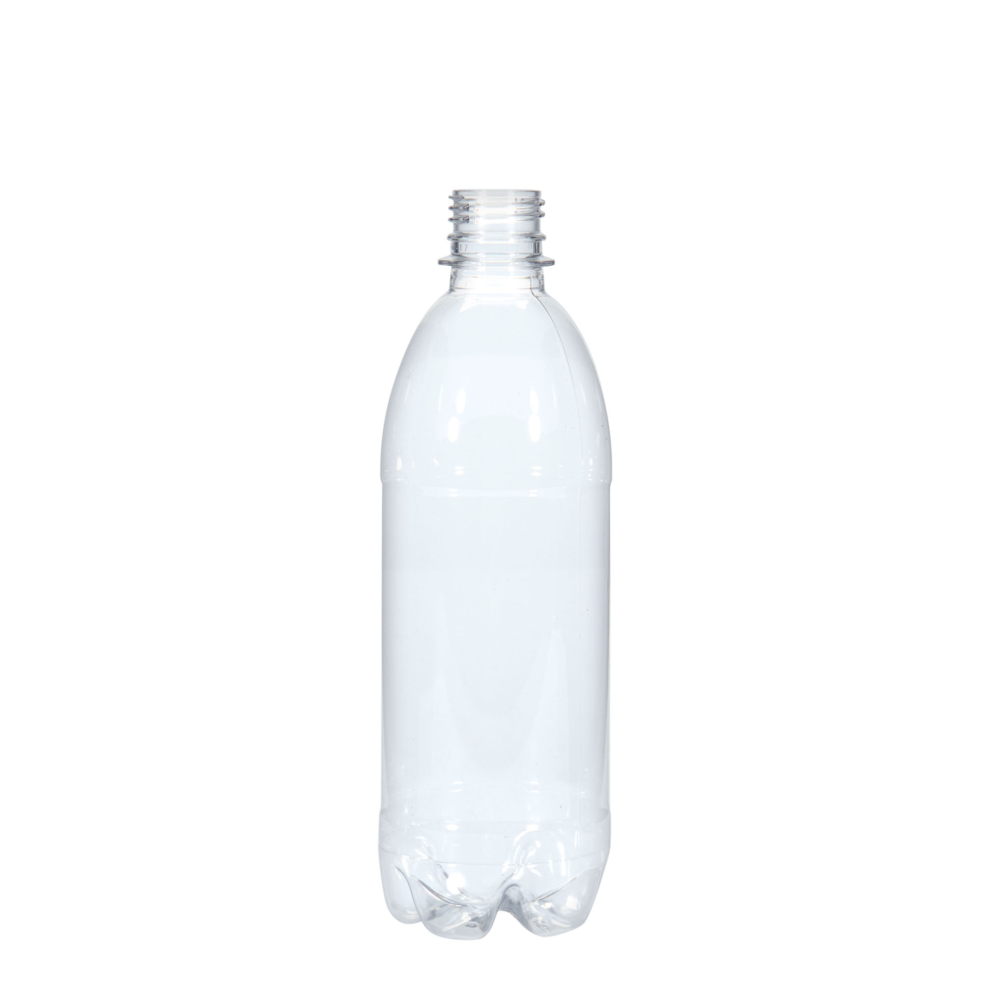Bottiglia PET universale da 500 ml, plastica, bocca: PCO28 Bottiglia PET universale da 500 ml, plastica, bocca: PCO28