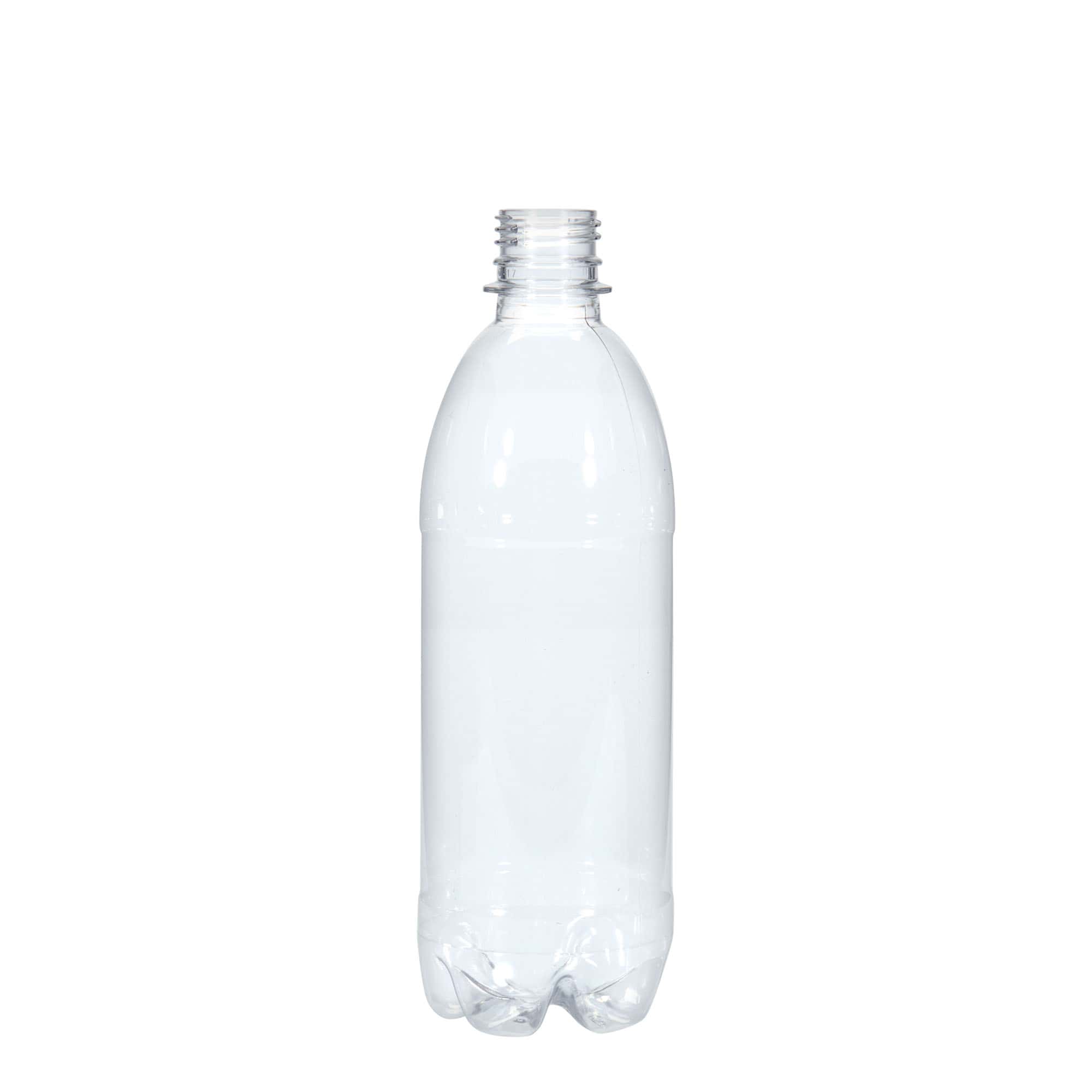 Bottiglia PET universale da 500 ml, plastica, bocca: PCO28 Bottiglia PET universale da 500 ml, plastica, bocca: PCO28