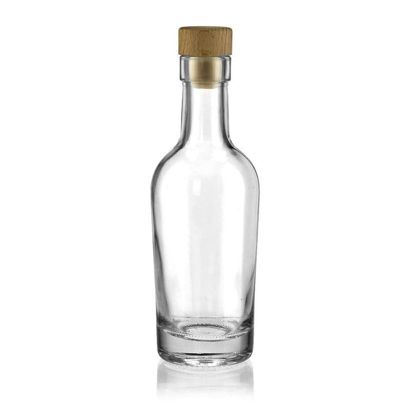 200 ml Bottiglia di vetro 'Pepe', imboccatura: fascetta