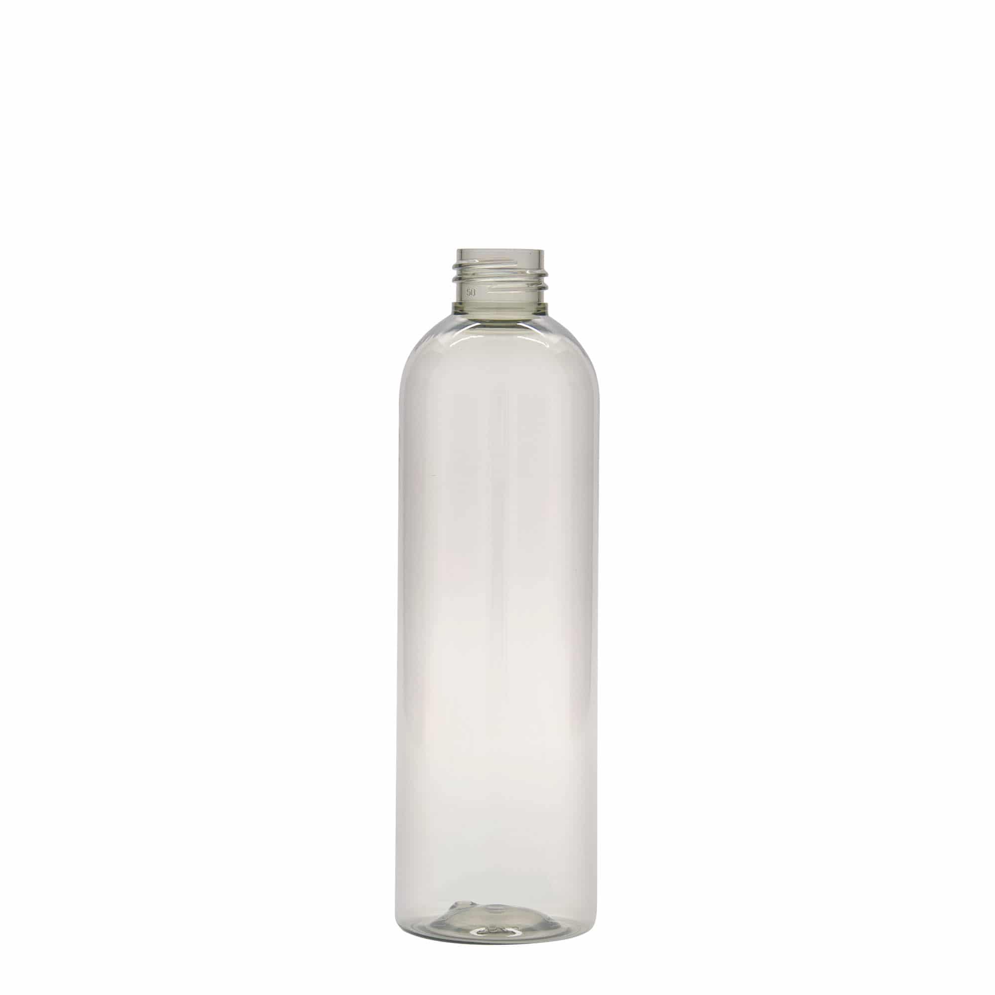 Bottiglia in plastica riciclata da 250 ml 'Pegasus', PCR, bocca: 24/410