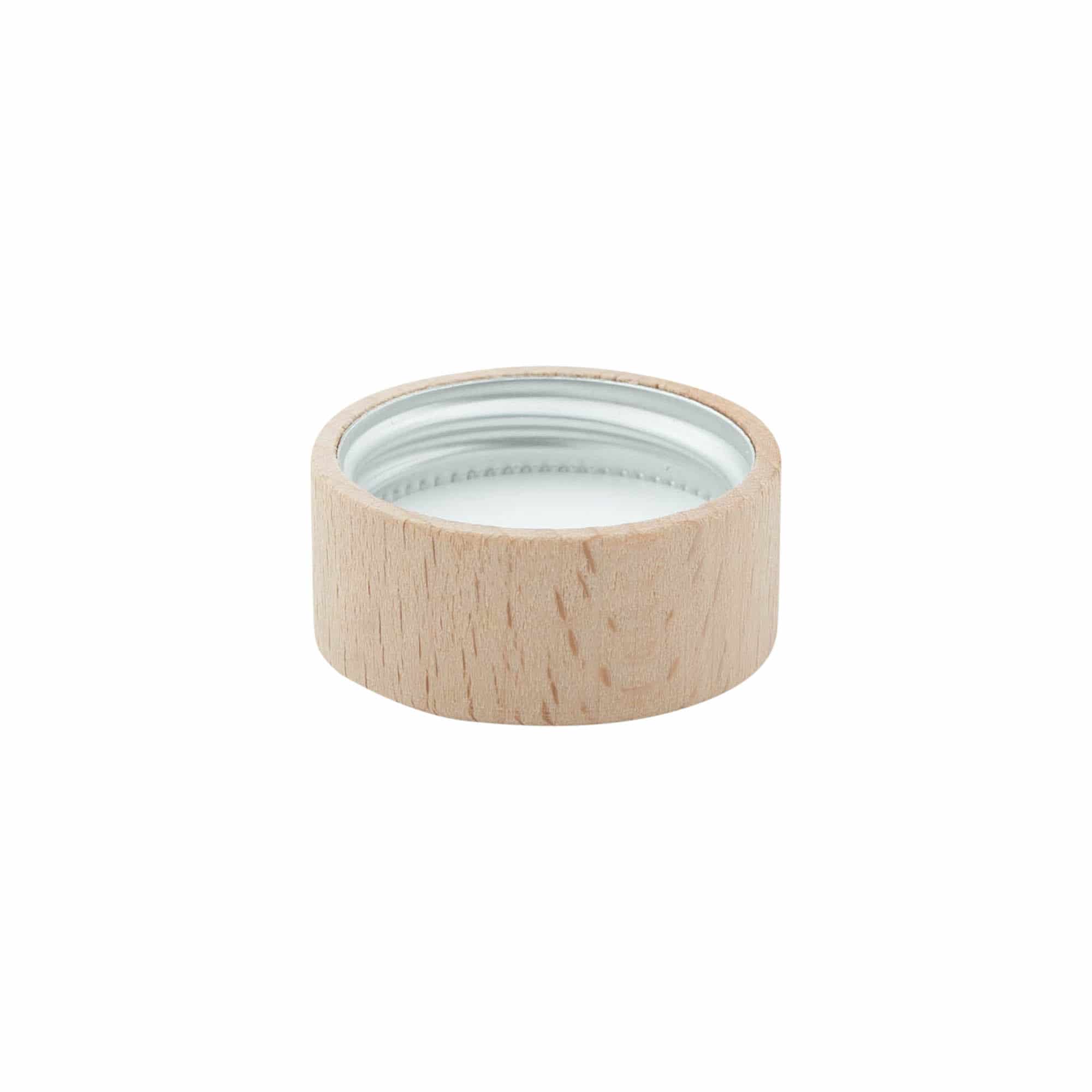 Tappo a vite, in legno, beige, per imboccatura: GPI 33/400