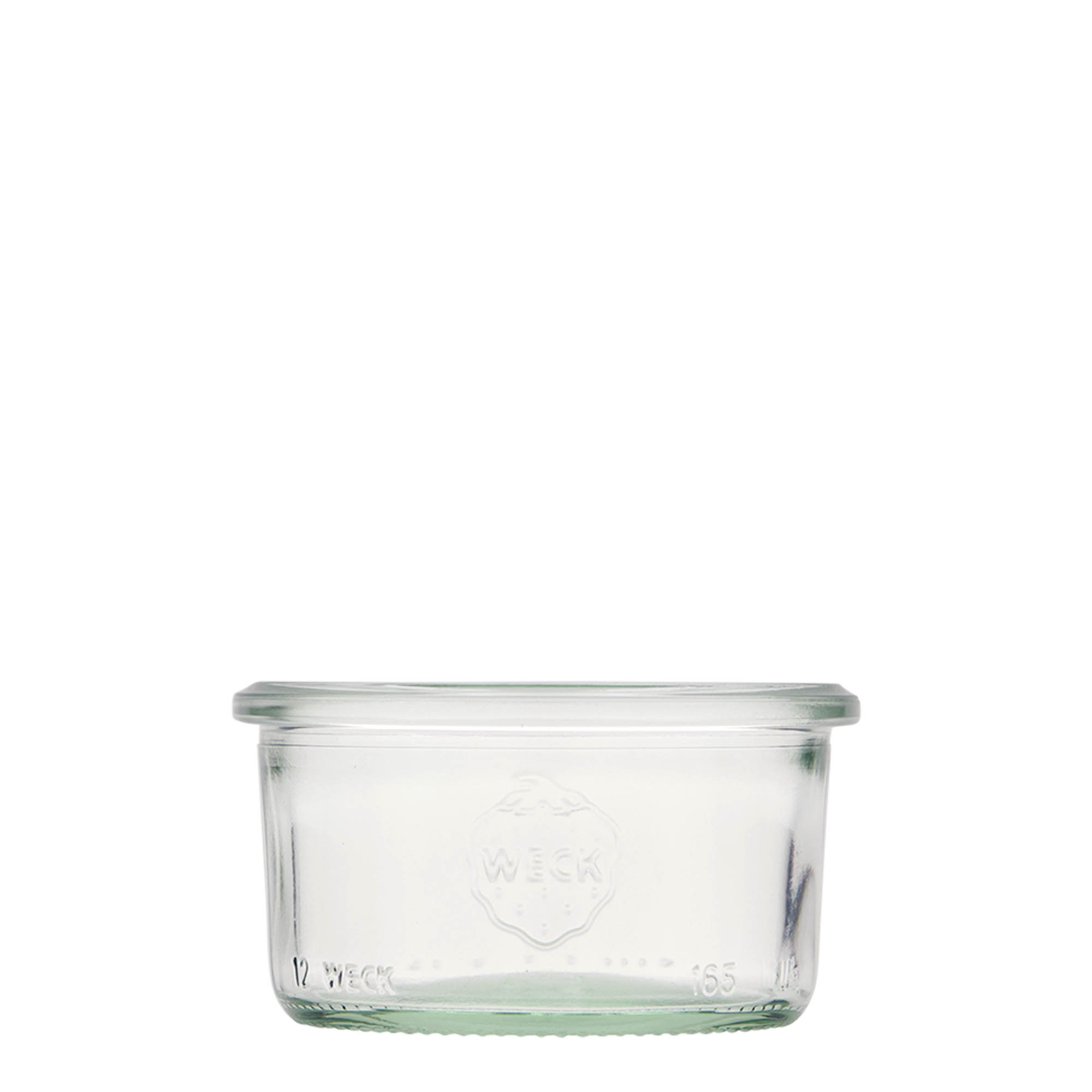 165 ml barattolo WECK a bocca larga, bordo arrotondato