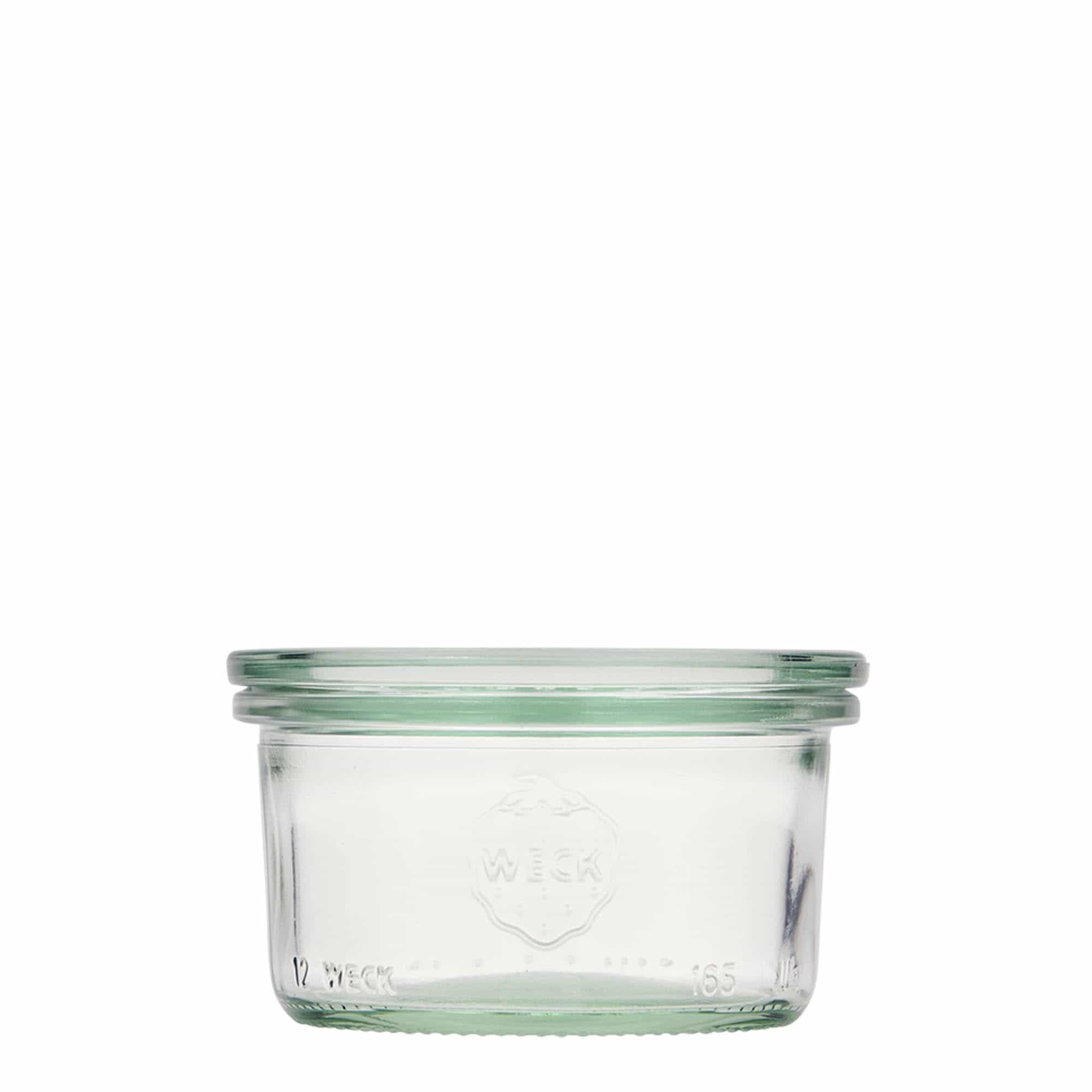 165 ml barattolo WECK a bocca larga, bordo arrotondato