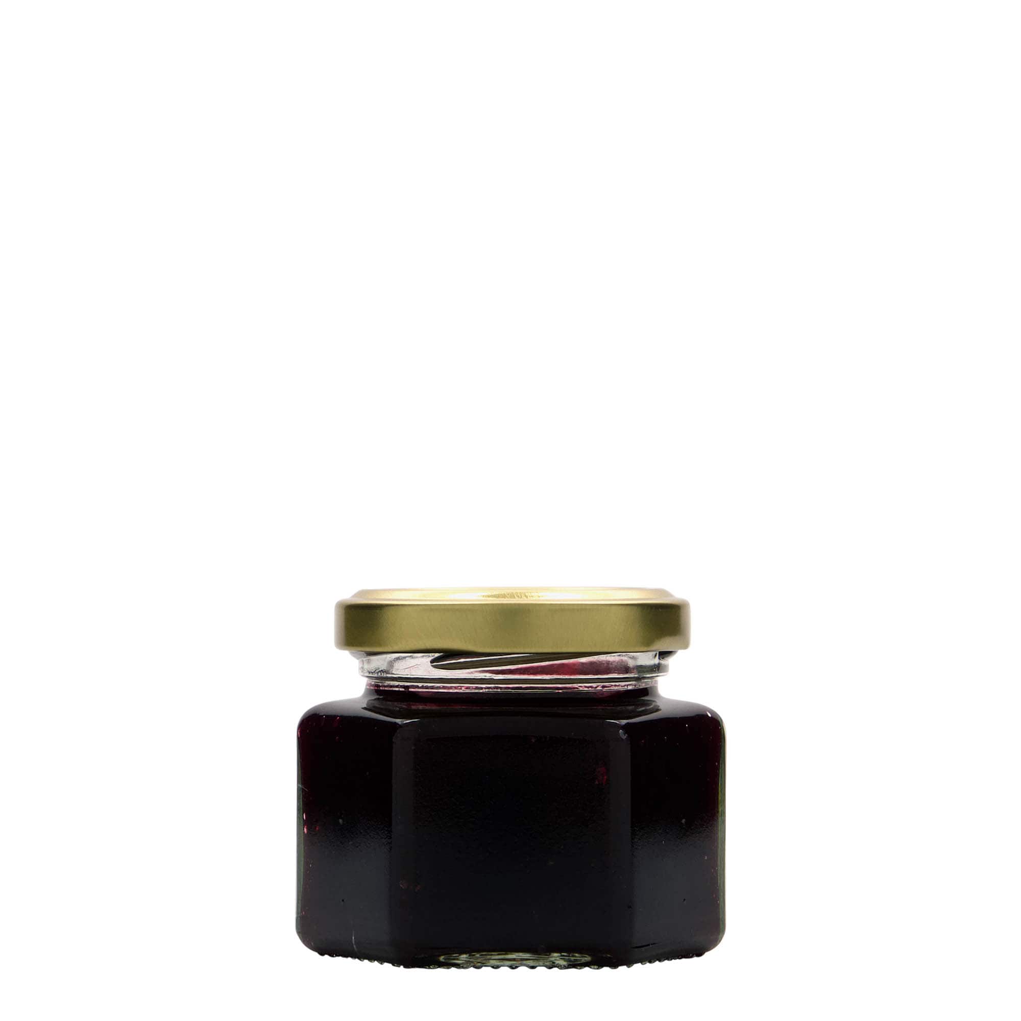 106 ml barattolo esagonale, bocca: Twist-Off (TO 53)