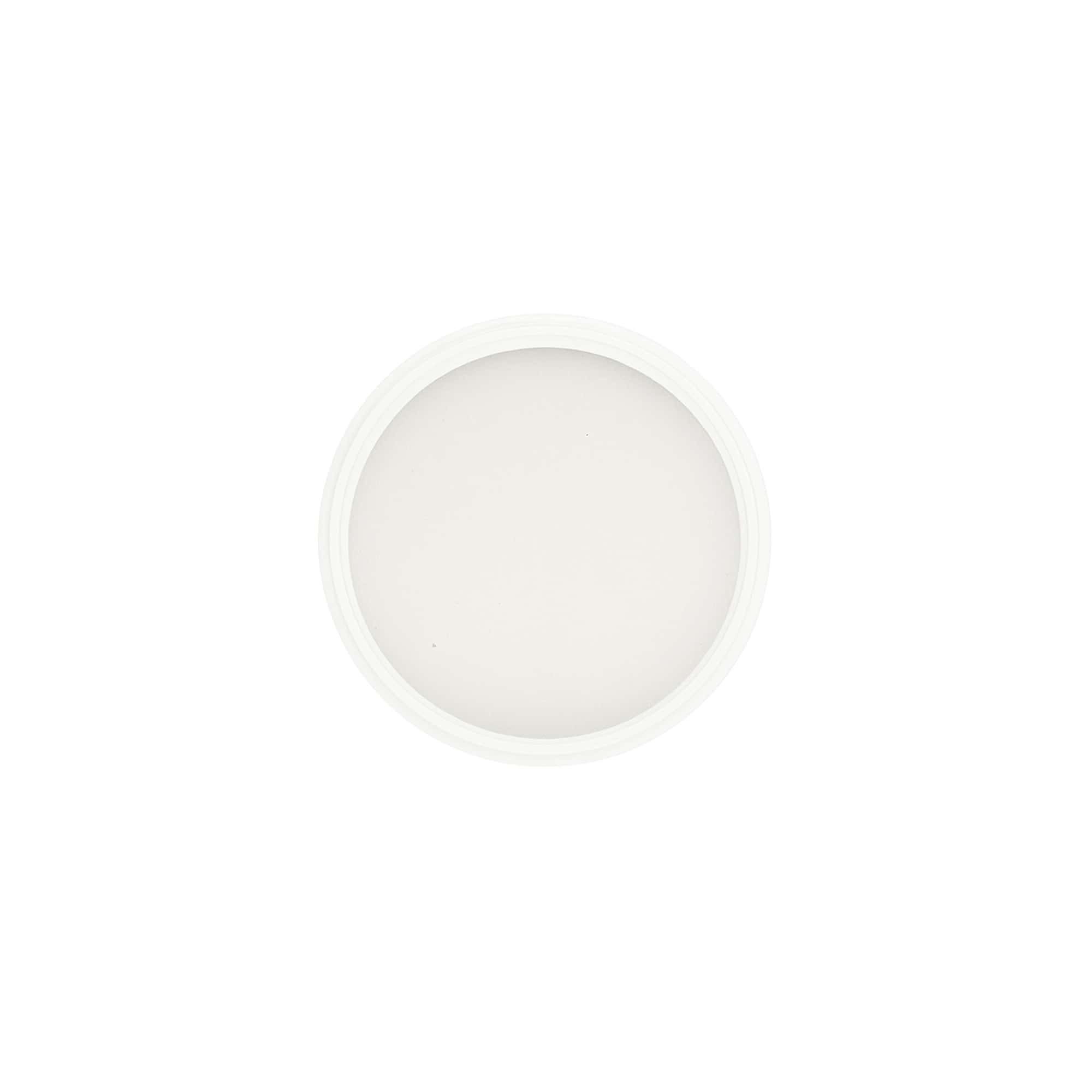 Tappo a vite per 60 ml 'Brown Line', PP, bianco
