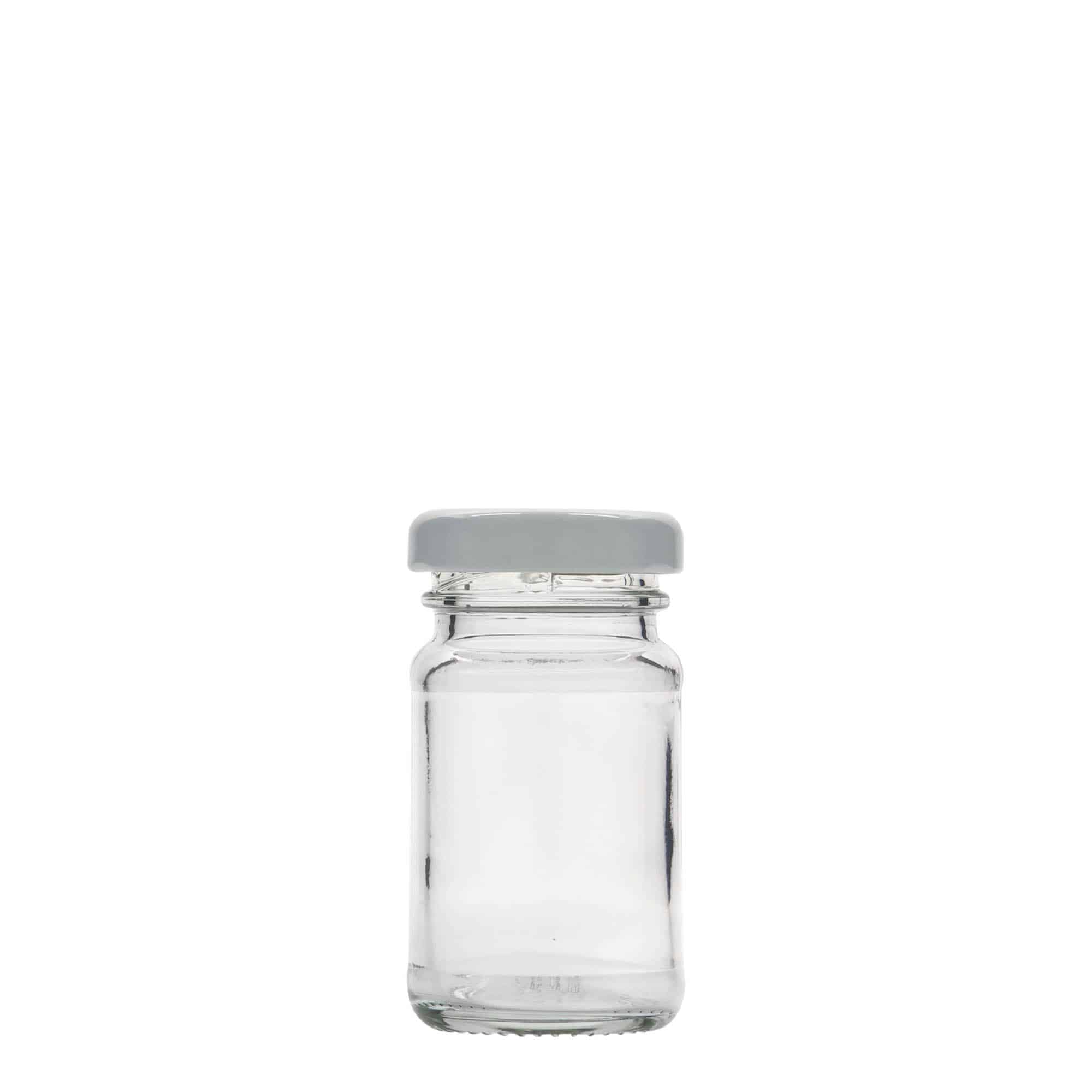 67 ml Vasetto cilindrico alto, vetro, imboccatura: Twist-Off (TO 38)