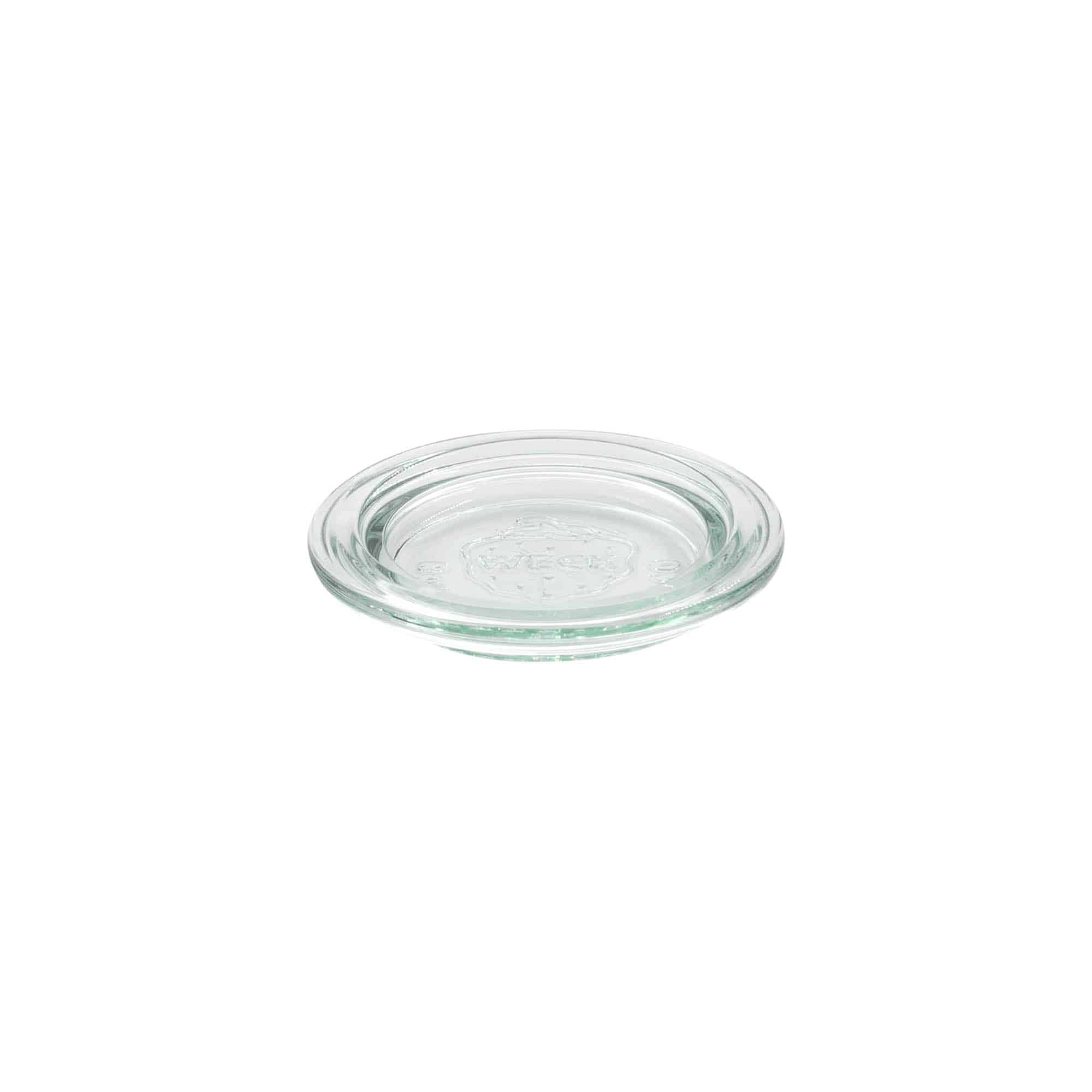 Coperchio WECK di vetro bordo tondo, per imboccatura: RR60 Coperchio WECK di vetro bordo tondo, per imboccatura: RR60