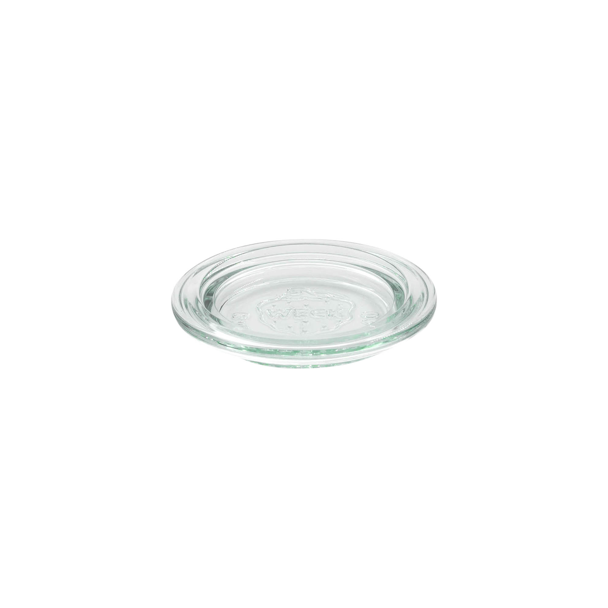 Coperchio in vetro WECK, bordo rotondo #, per bocca: RR60 Coperchio in vetro WECK, bordo rotondo #, per bocca: RR60