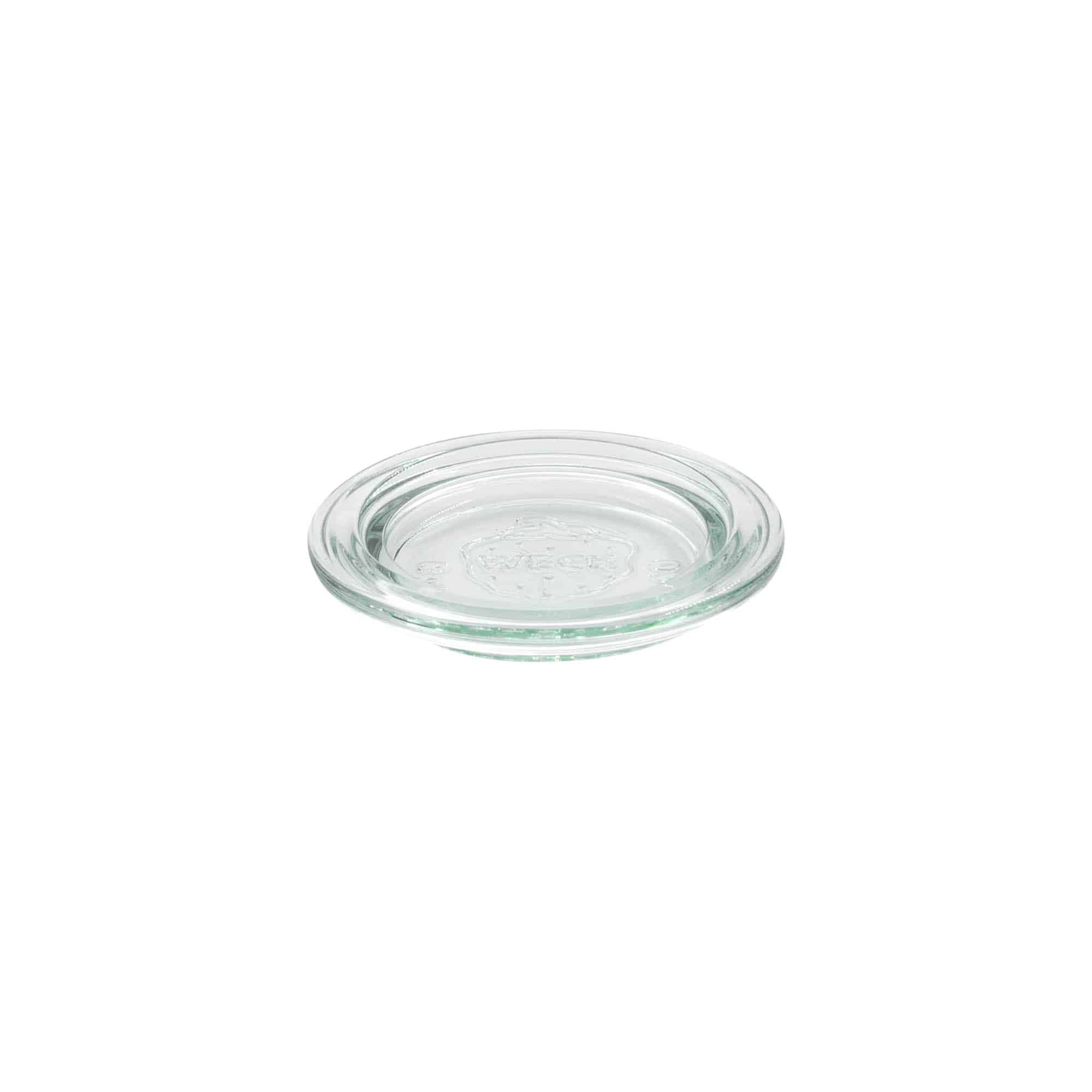 Coperchio in vetro WECK, bordo rotondo, per bocca: RR60