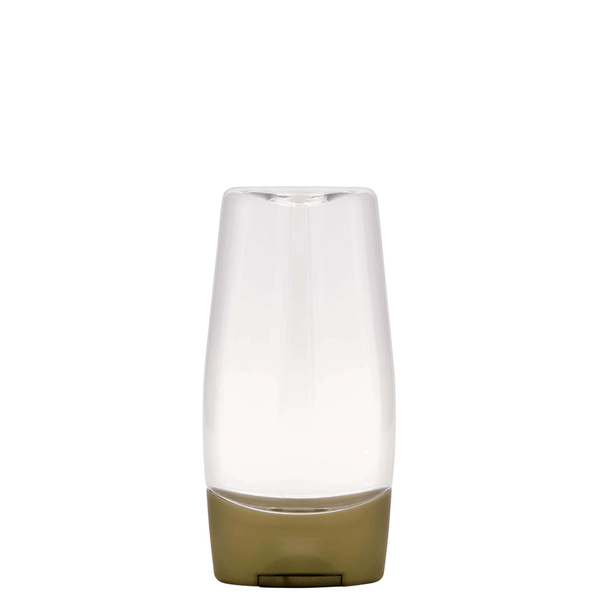 Bottiglia PET da 200 ml 'Squeeze', ovale, plastica