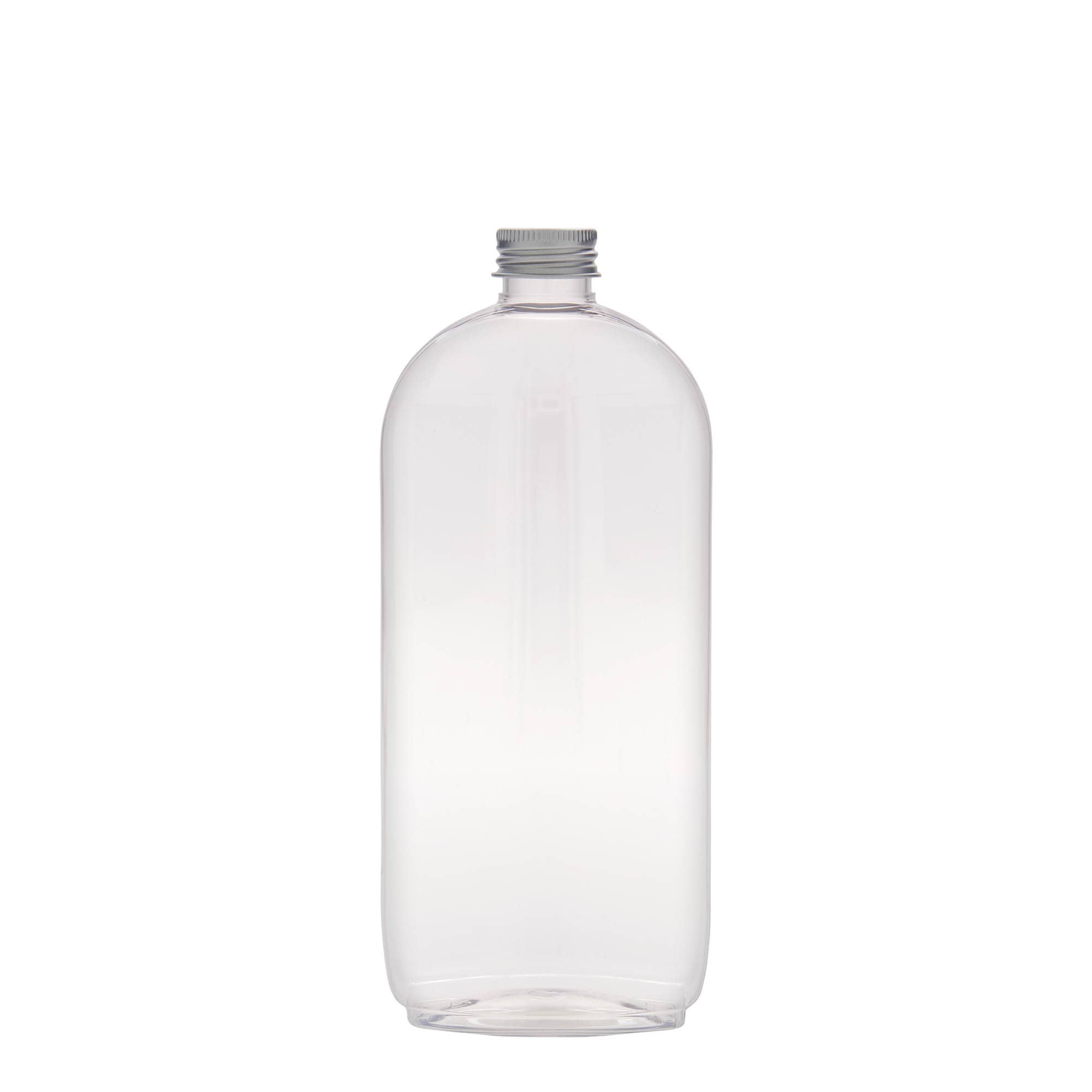 Bottiglia PET da 500 ml 'Iris', ovale, plastica, bocca: 24/410