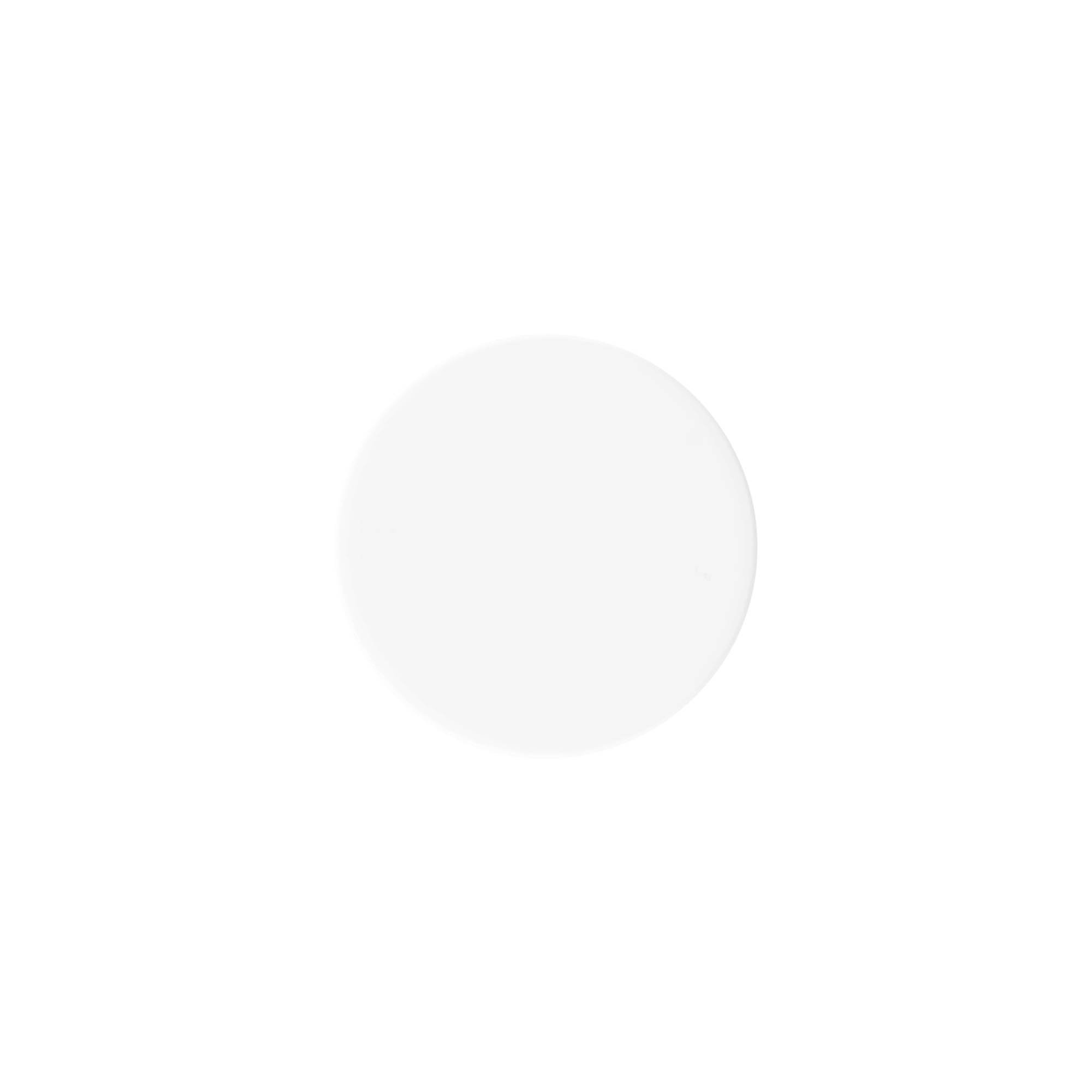 Chiusura a vite 50 ml 'Antonella', plastica PP, bianco