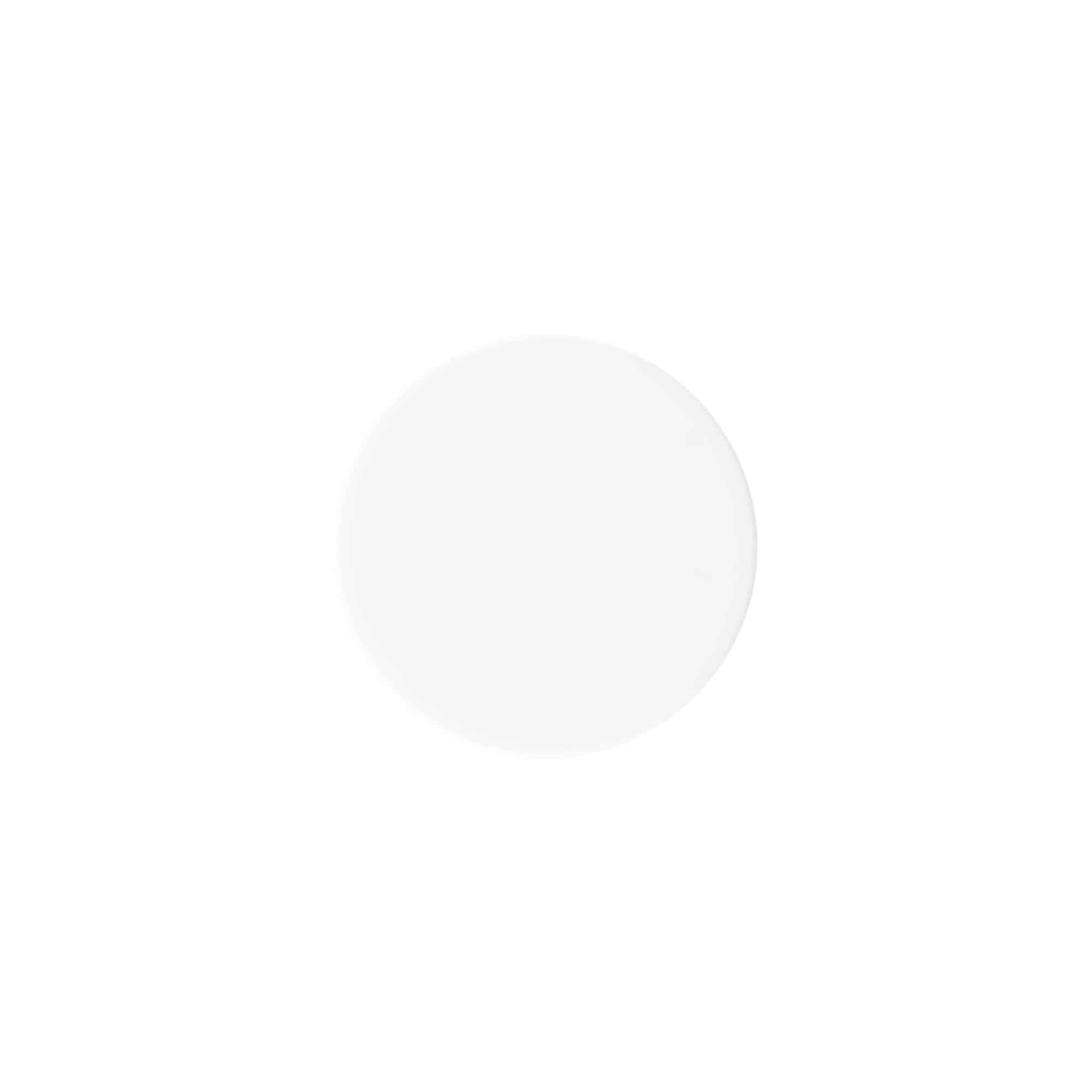 Chiusura a vite 50 ml 'Antonella', plastica PP, bianco